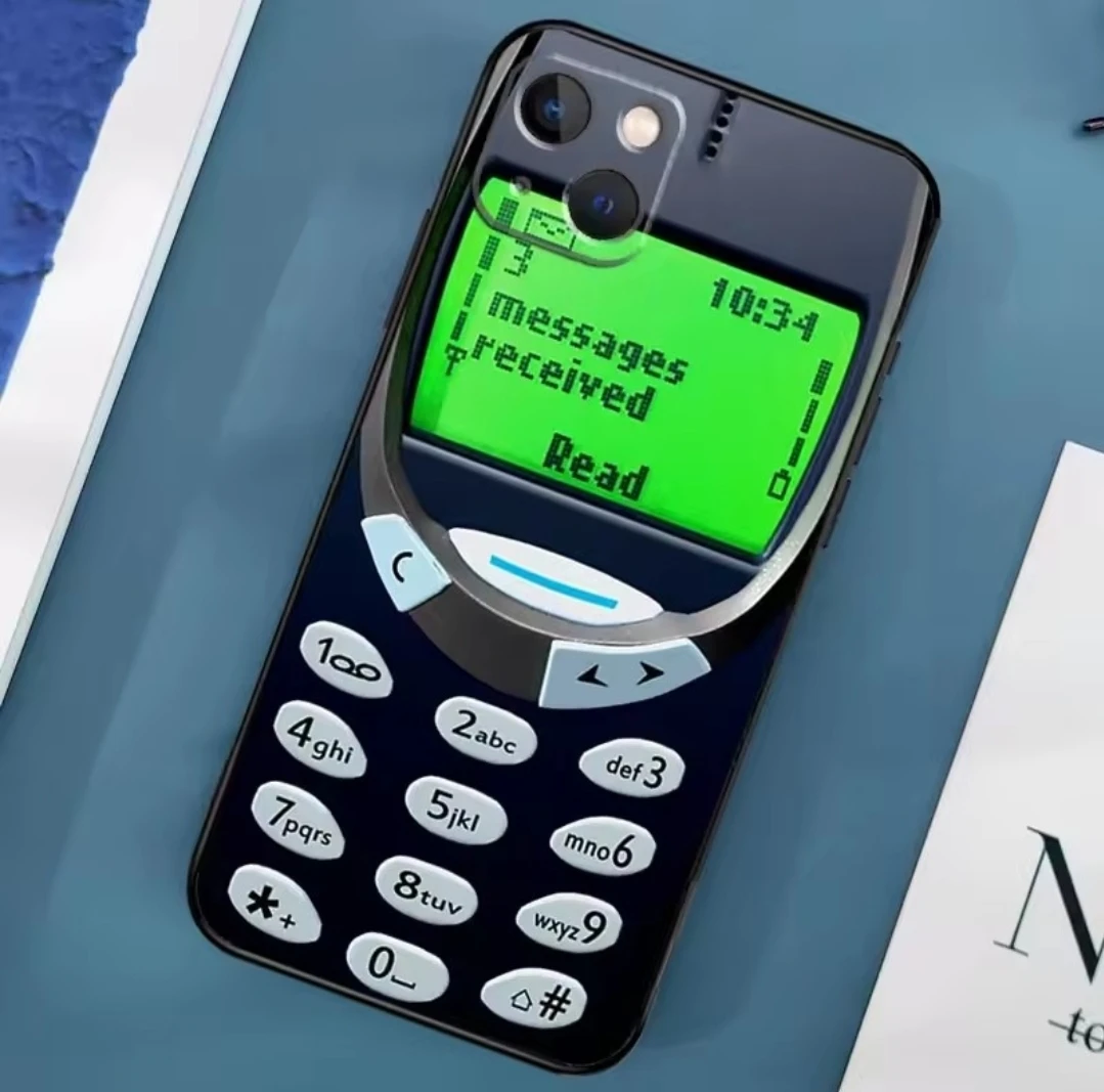 I Phone 17 Pro Case Old Cell Phone Look