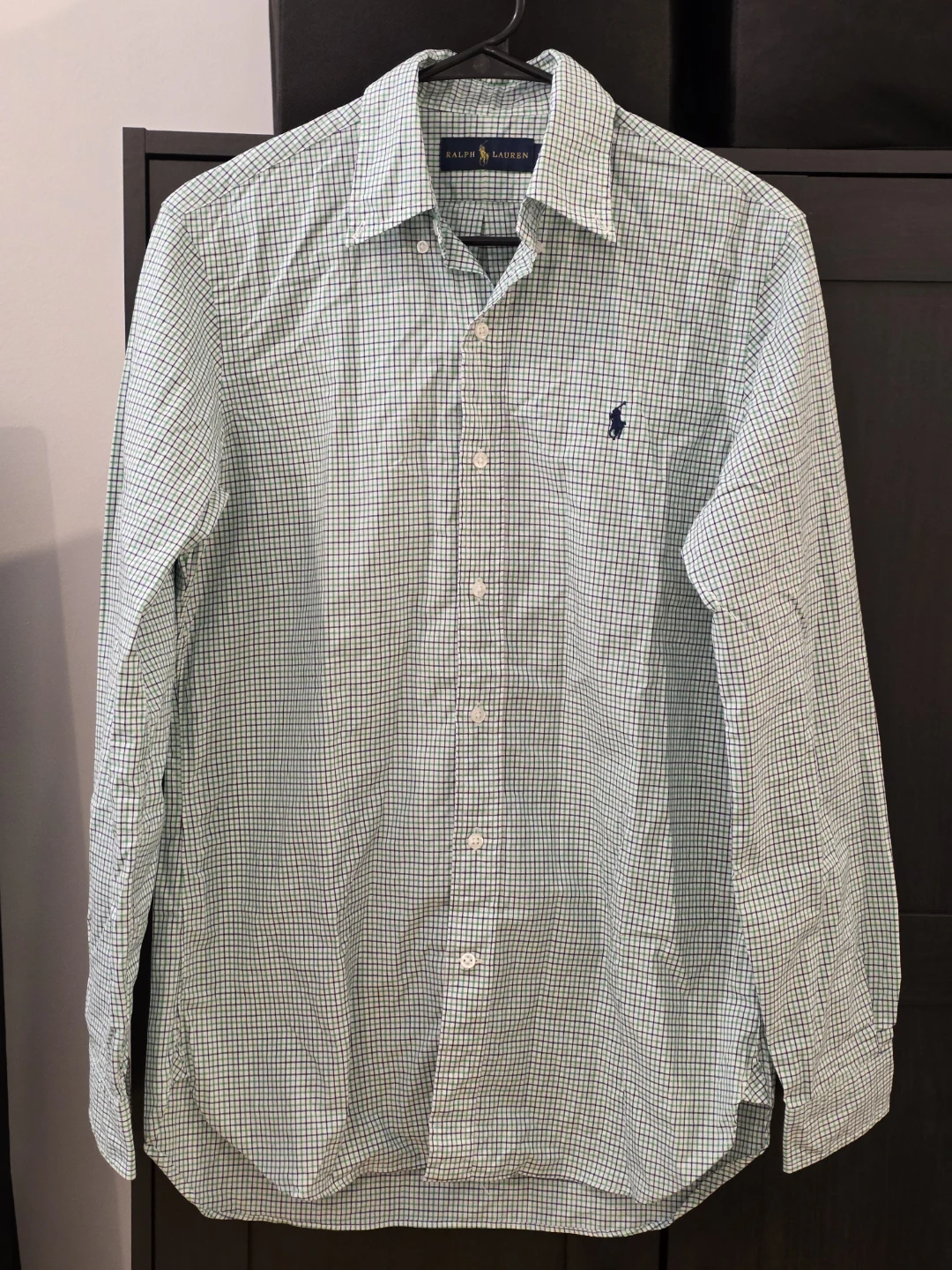 Ralph Lauren Button-Up Shirt - Green/Navy Plaid - photo 3
