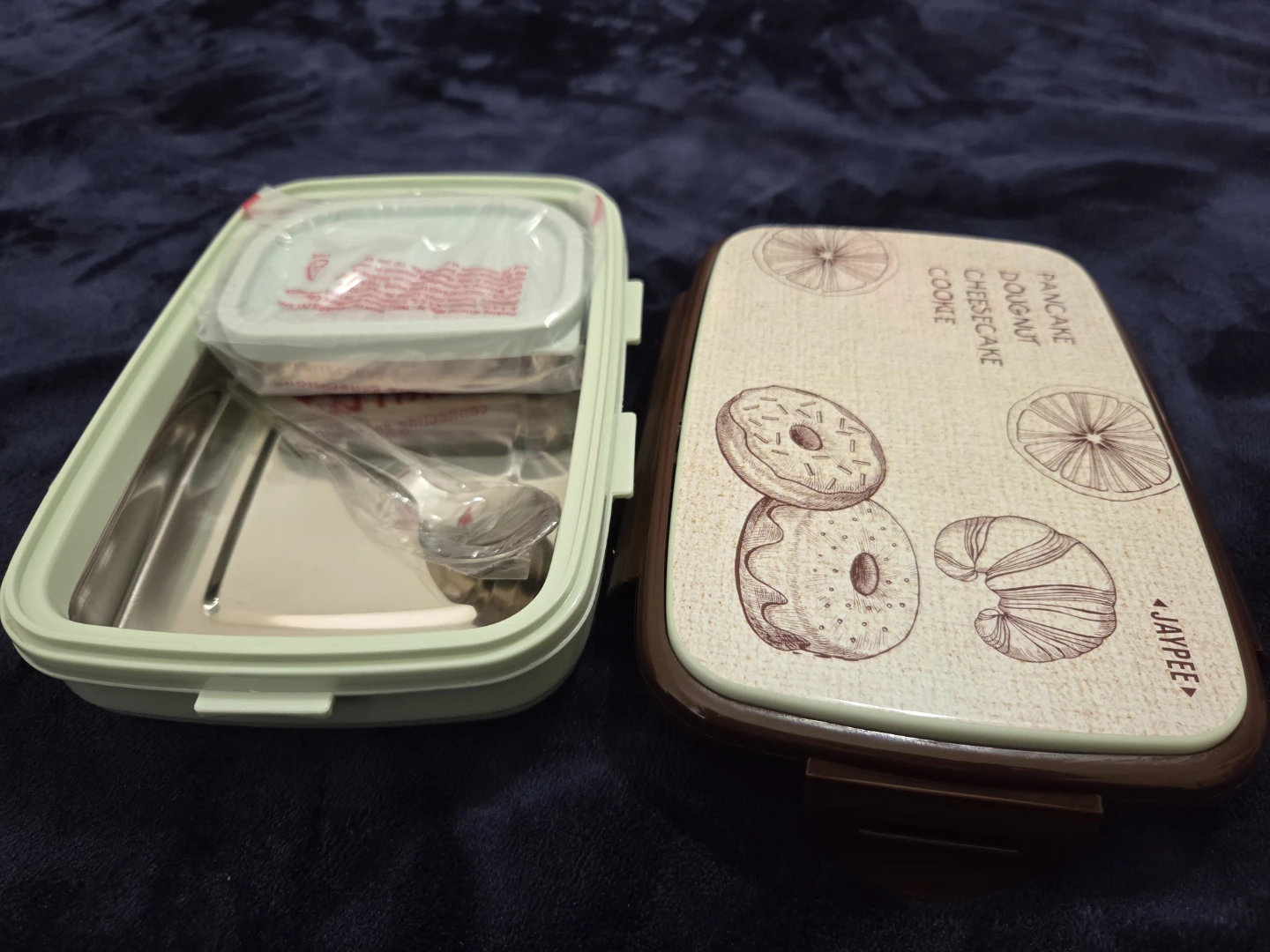 Jaypee ecosteel 300 Insulated Lunch Box with Spoon - photo 2