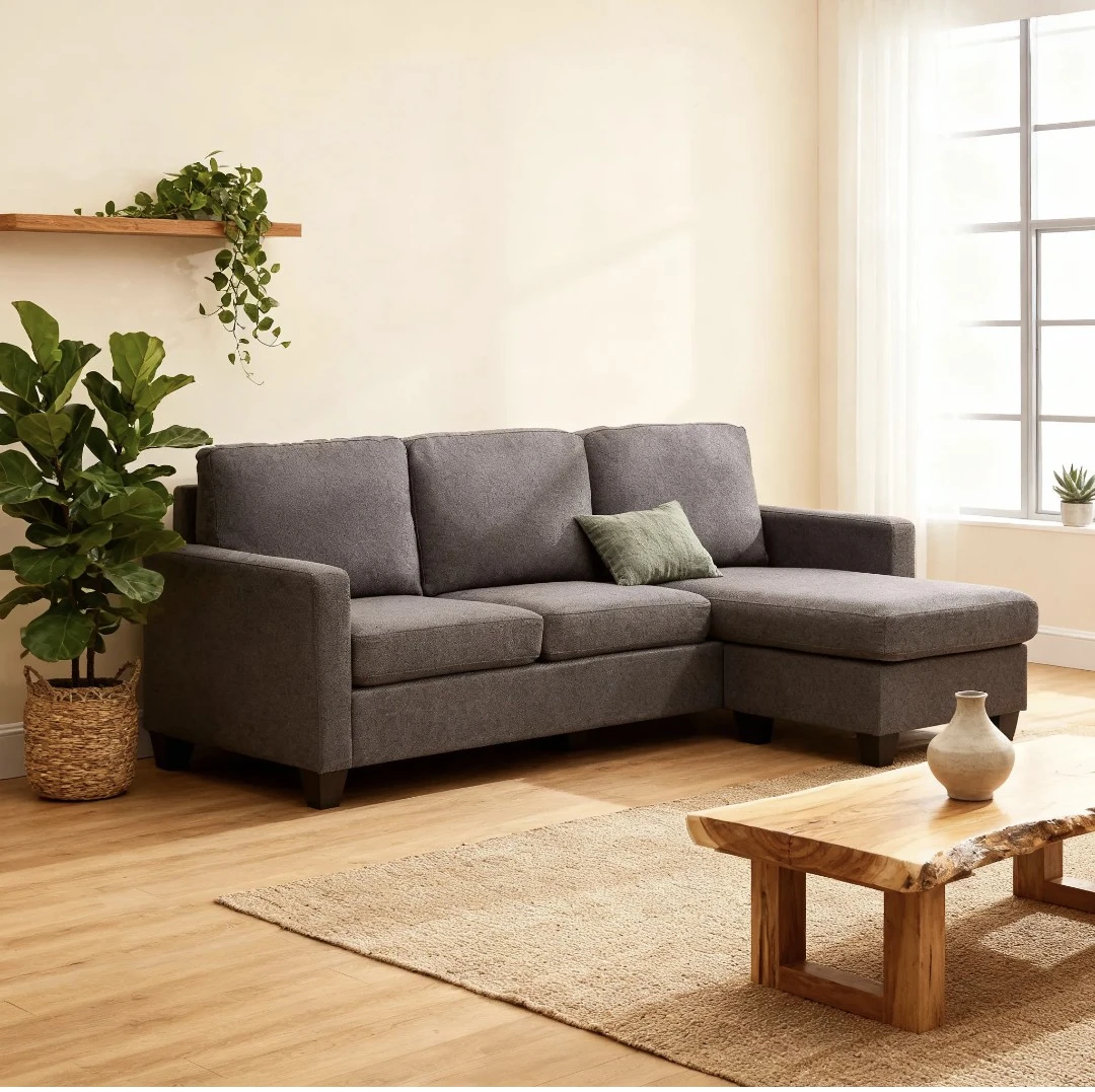 Grey Sectional Sofa Couch