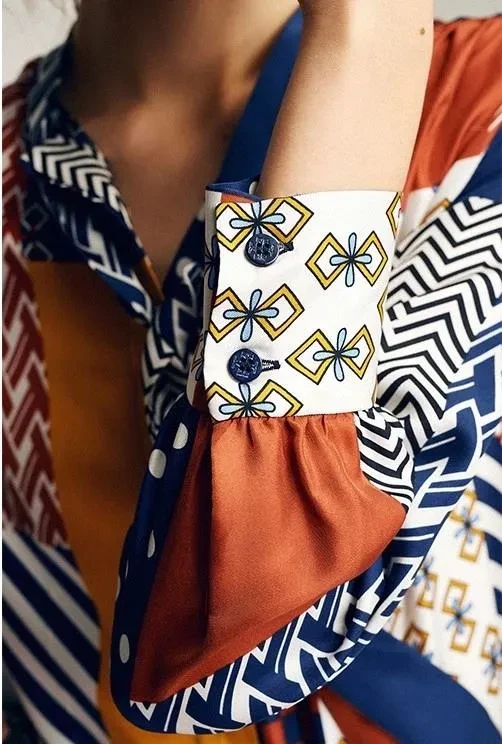 Tory Burch Vivian Silk Top - photo 4