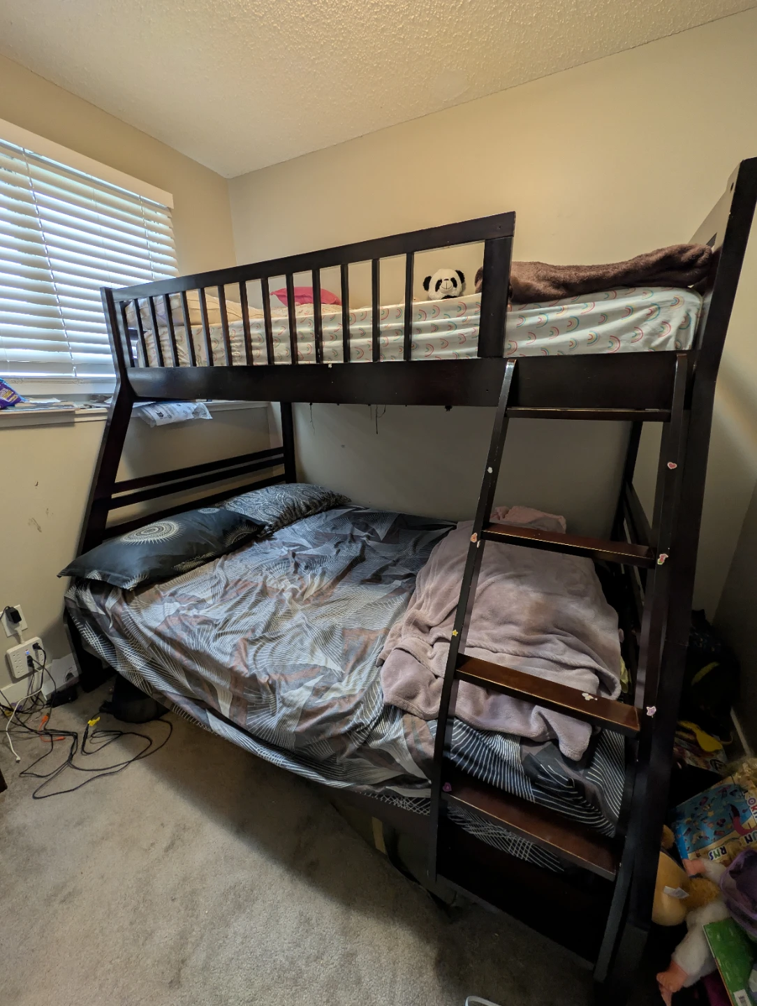 Twin over double bunk bed - photo 2
