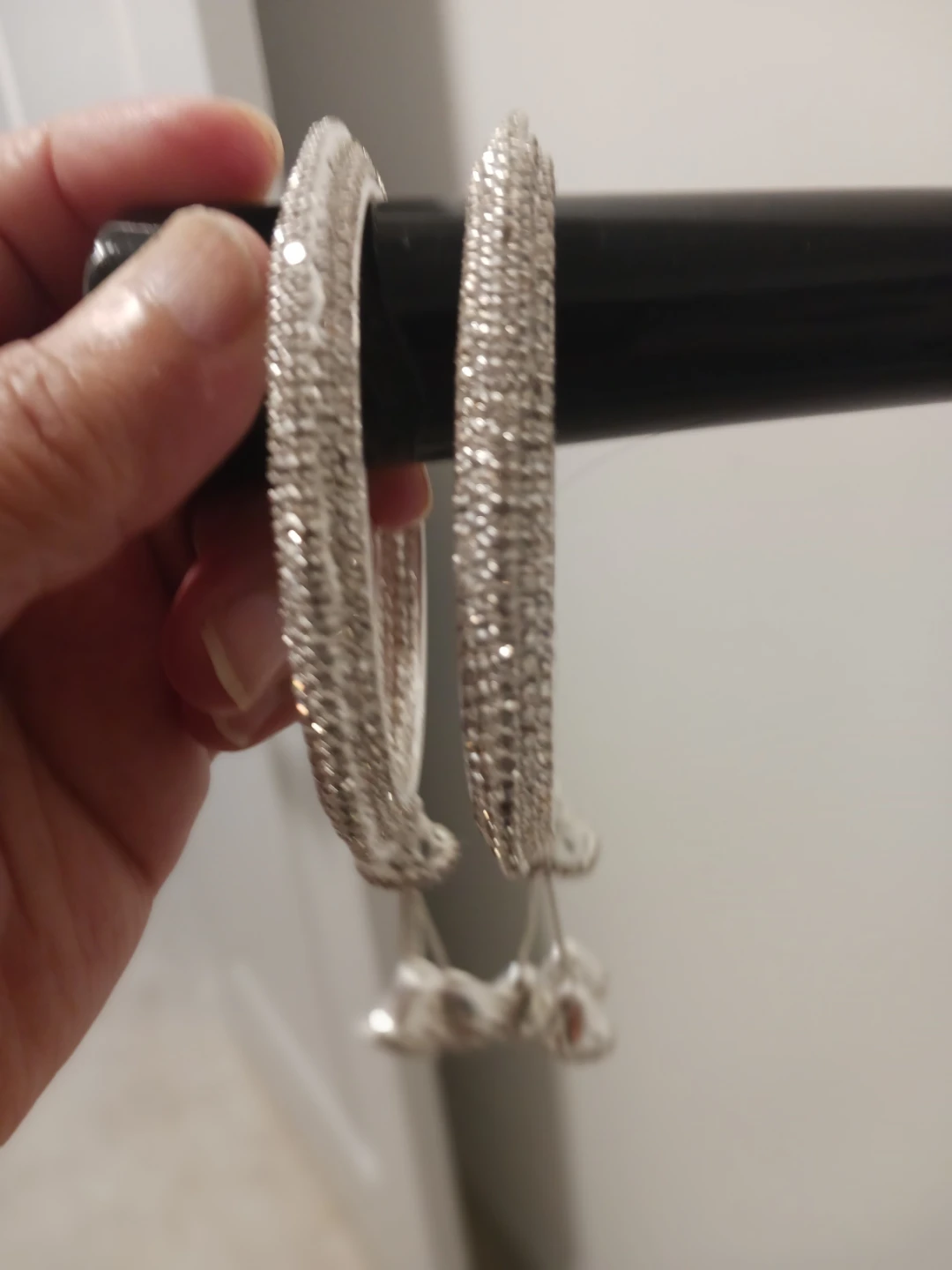 Silver Bangles with Dangles - photo 2