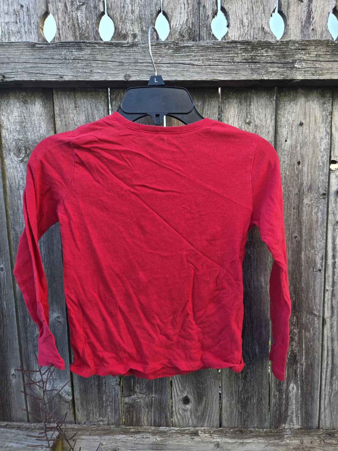 Children's Place Christmas Graphic Long Sleeve Shirt Size 5/6 - photo 3
