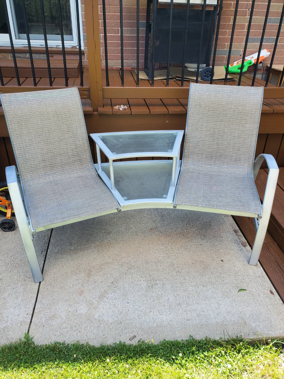 OUTDOOR PATIO BENCH