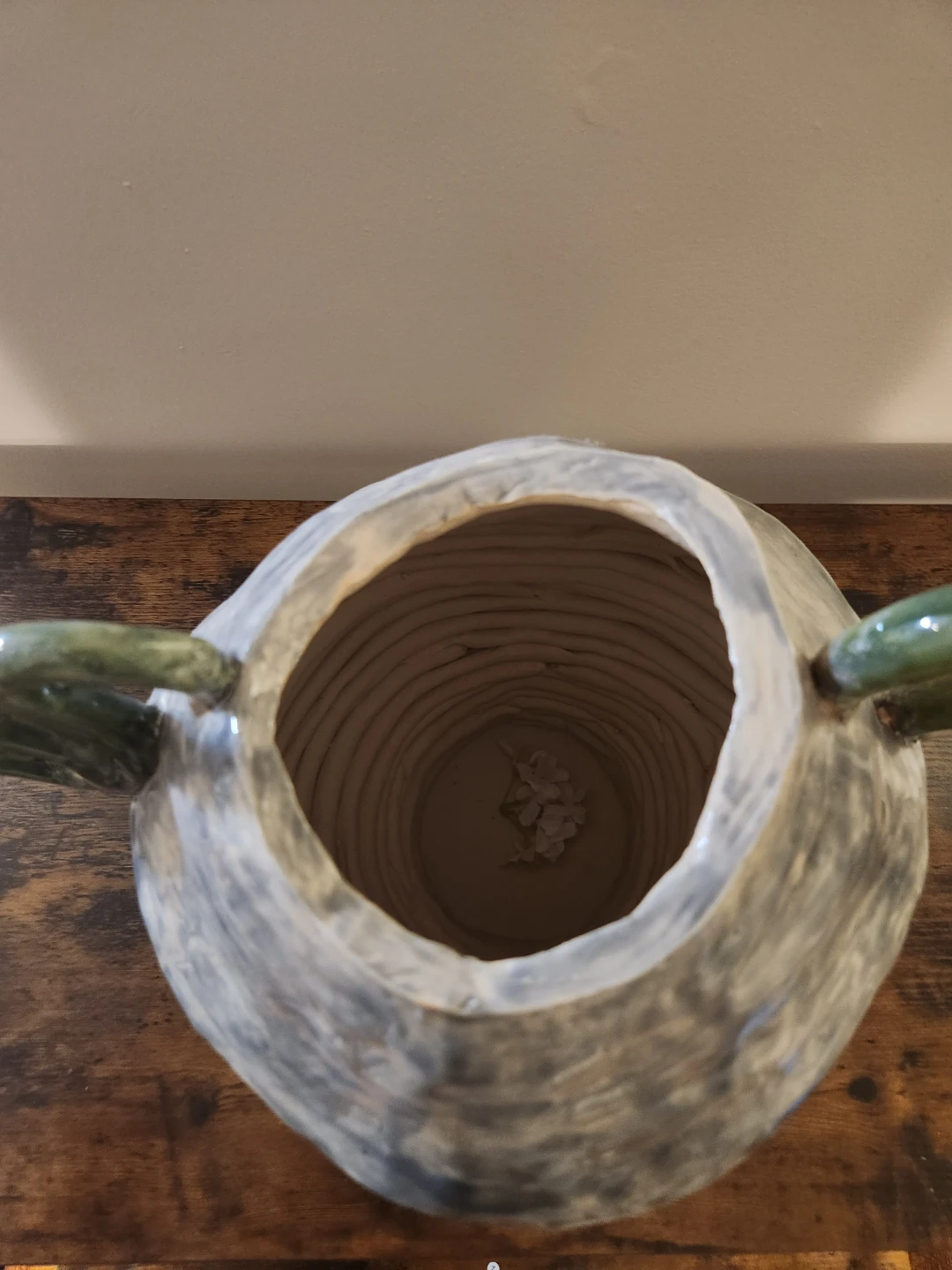 Unique Ceramic Vase with Handles - photo 2