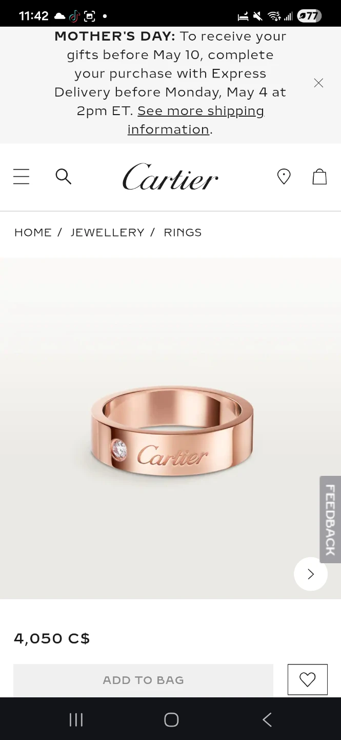 Cartier Ring - photo 3