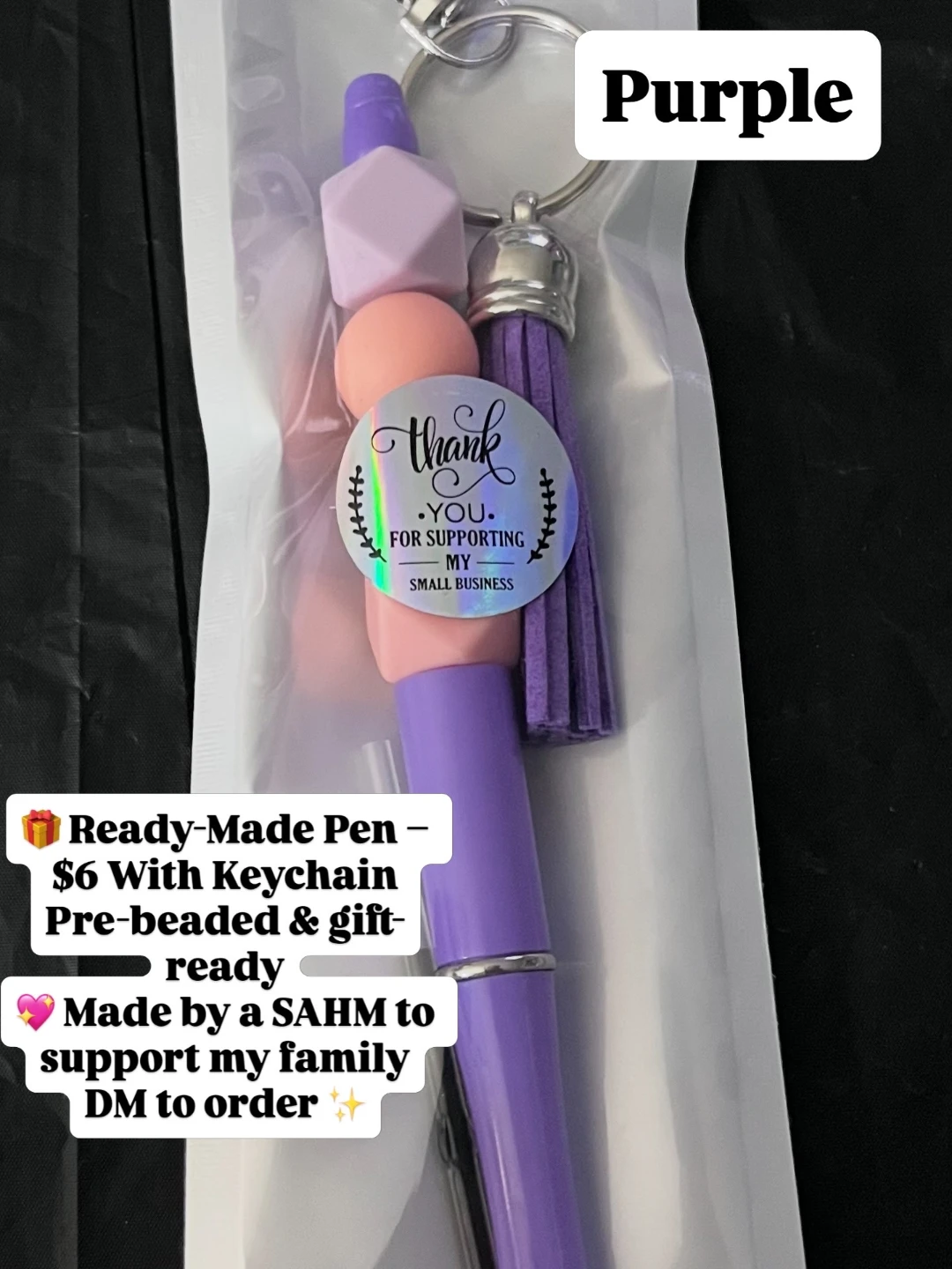 Ready-Made Beaded Pen - photo 5