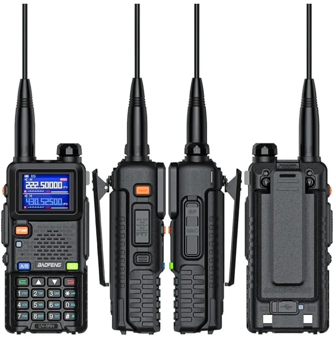 BAOFENG Radio 5RH 8W Ham Radio Long Range Handheld Dual Band - photo 4