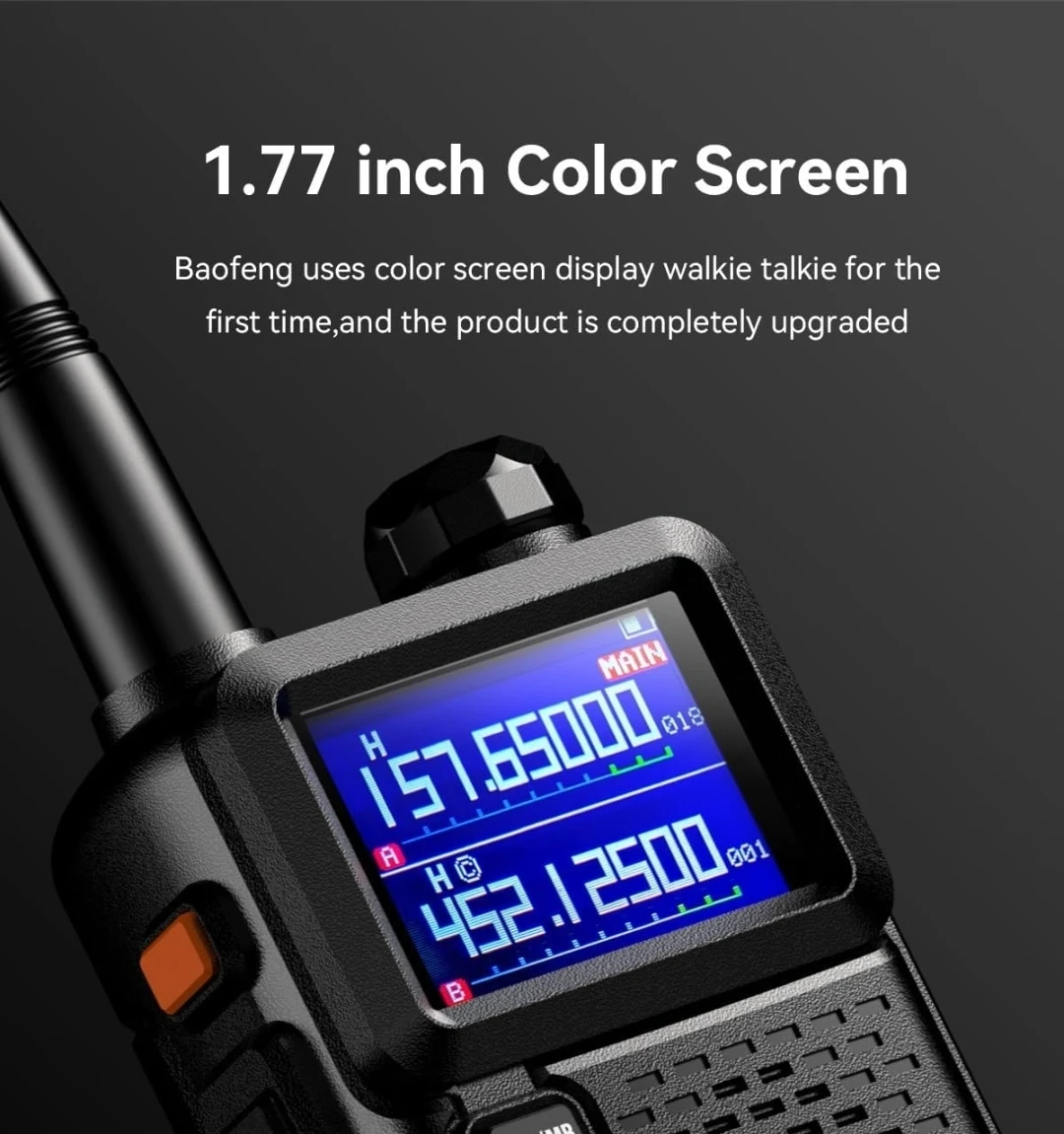 BAOFENG Radio 5RH 8W Ham Radio Long Range Handheld Dual Band - photo 5