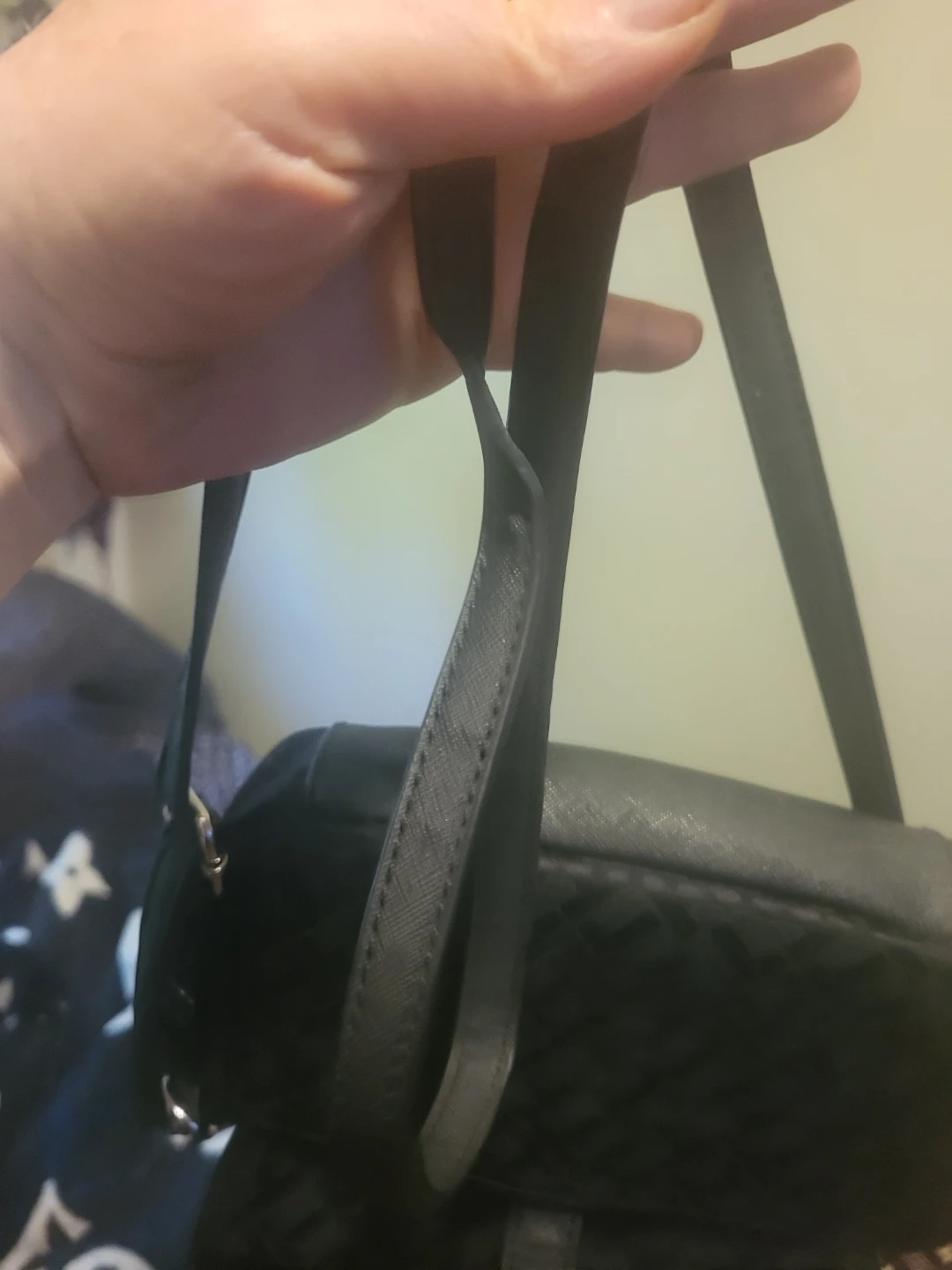 Tommy Hilfiger Black Monogram Shoulder Bag - photo 4