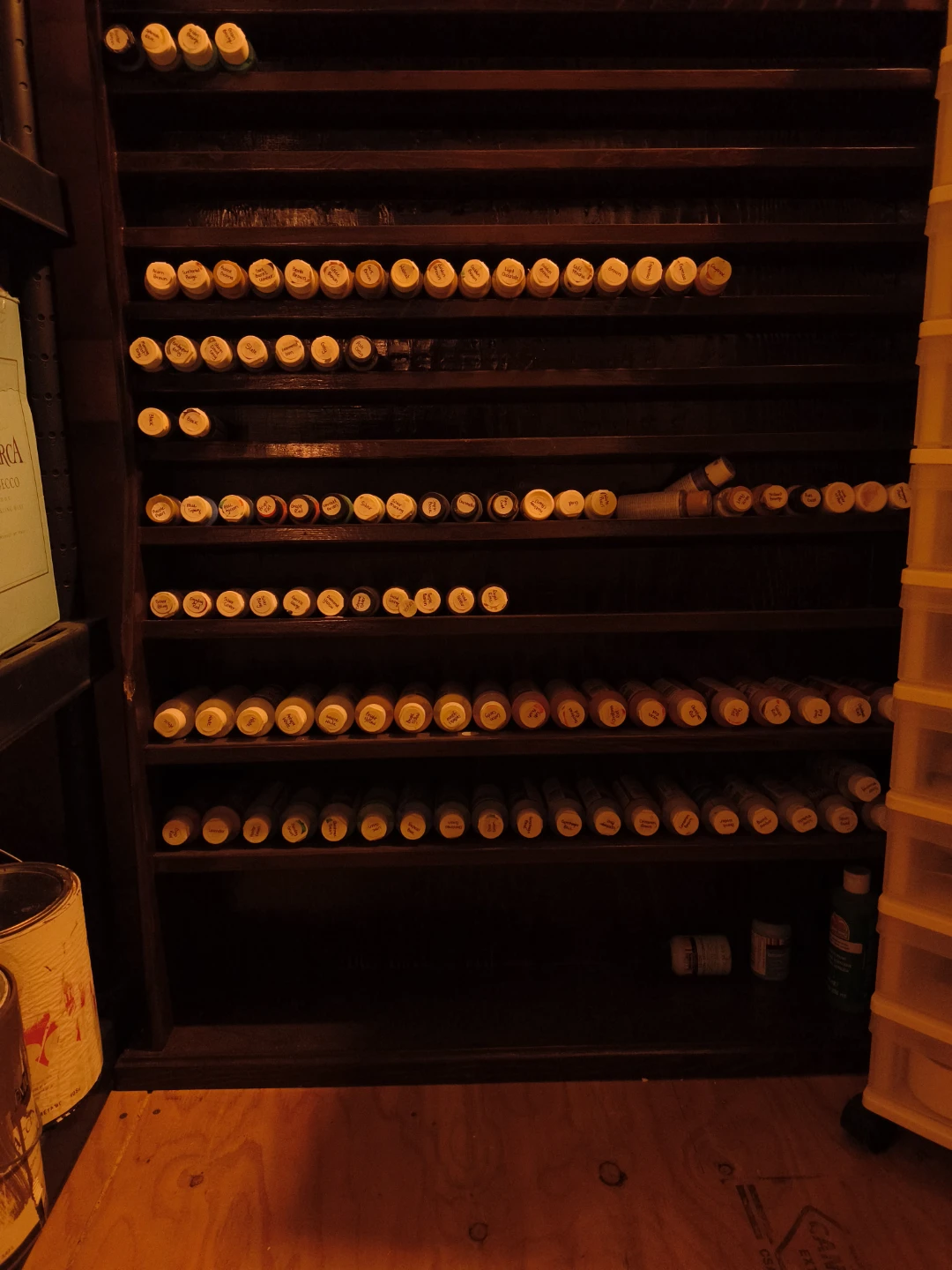 Paint Bottle Storage - photo 2