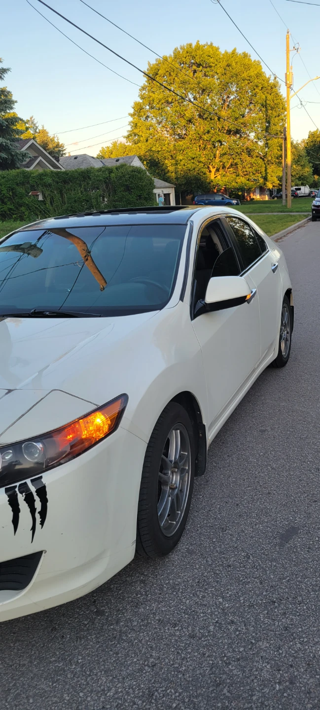 White Acura TSX Sedan - photo 4