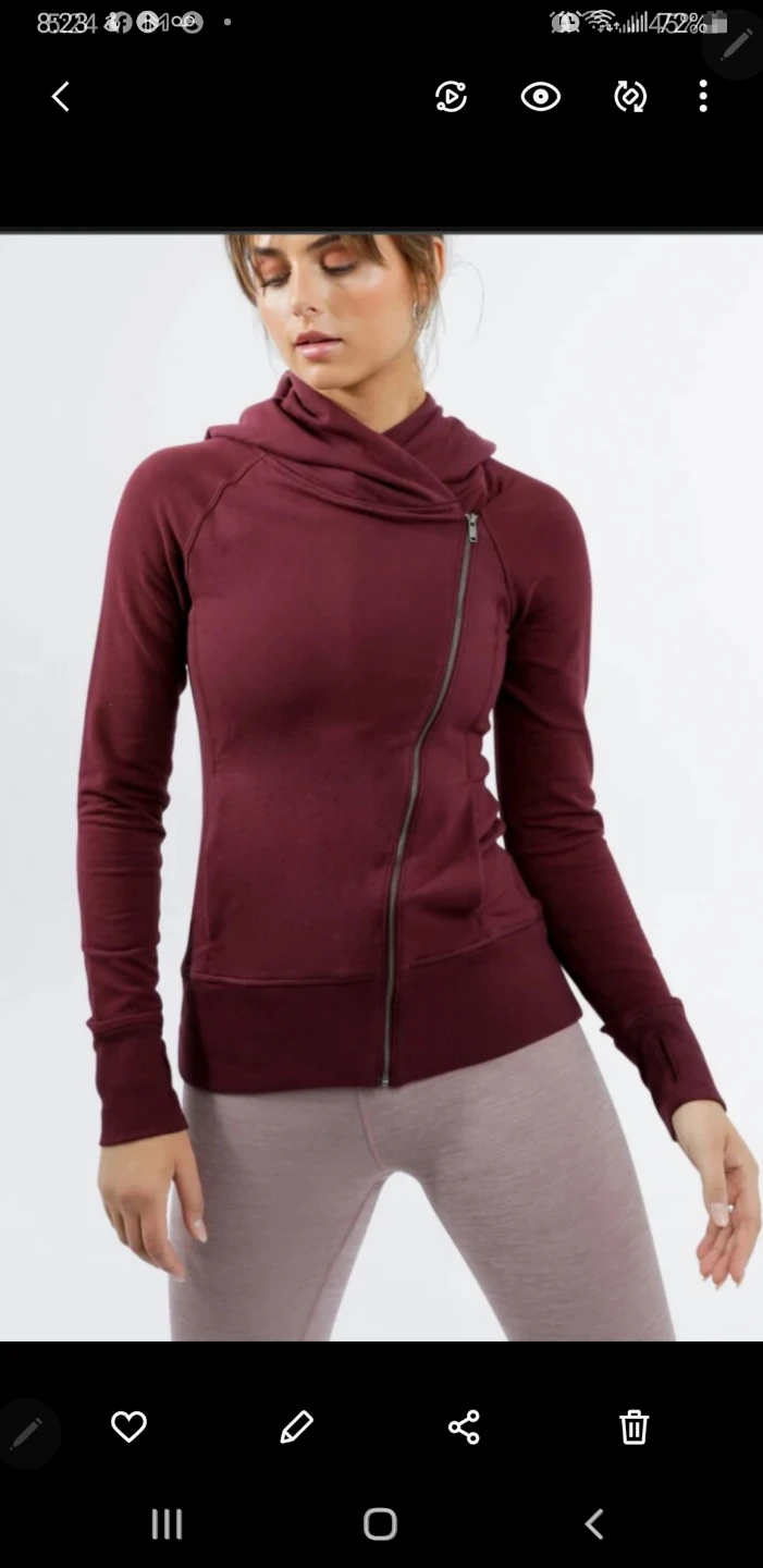 Brand new Nike Yoga Women's Full Zip Hoodie