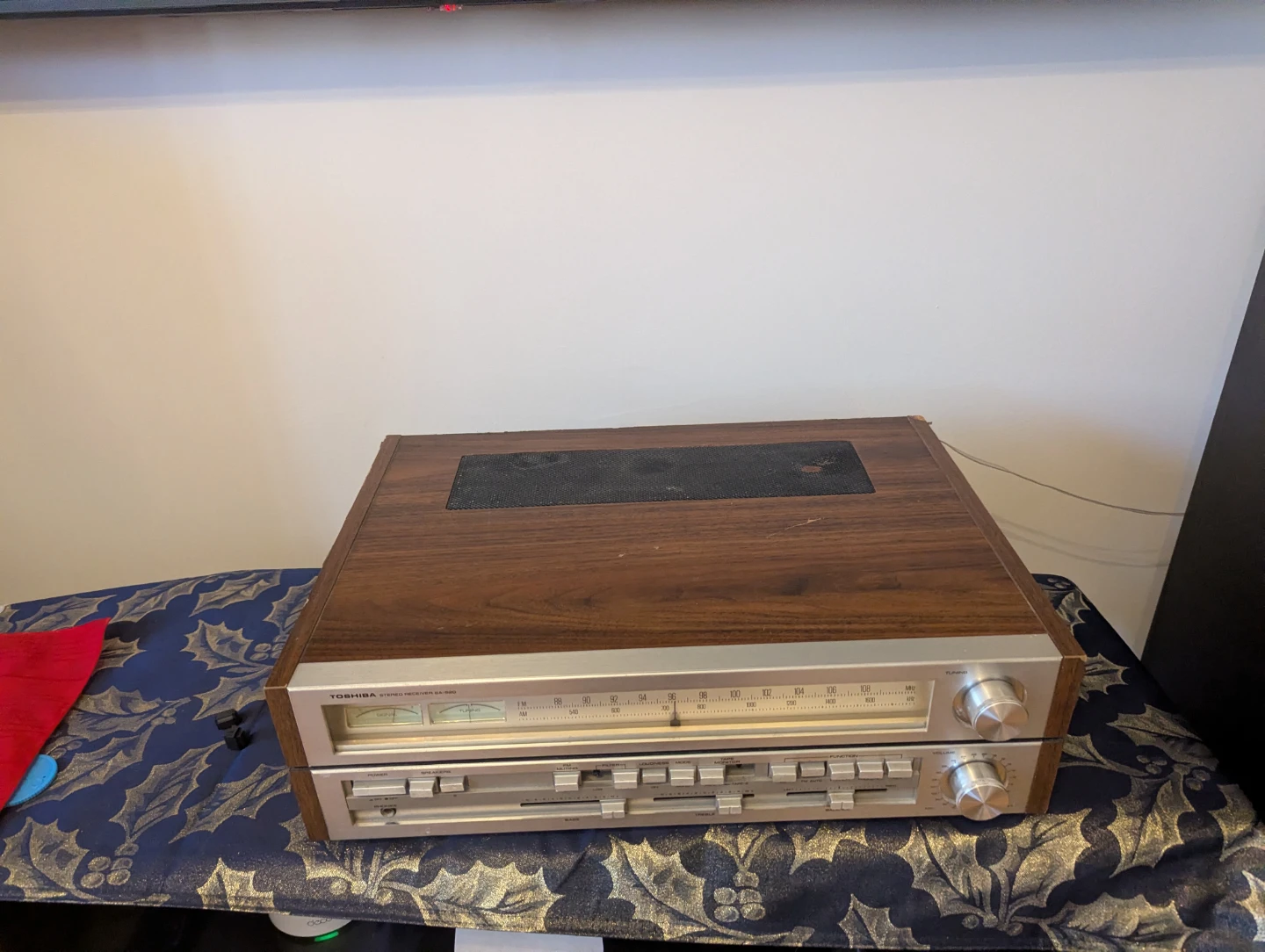 TOSHIBA STEREO RECEIVER SA-520 VERY GOOD WORKING CONDITIONS - photo 5