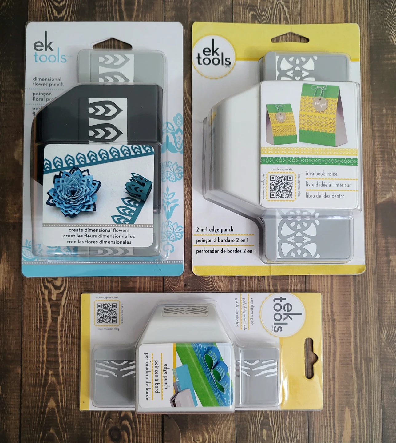 ⚽ EK Tools Craft Punches lot