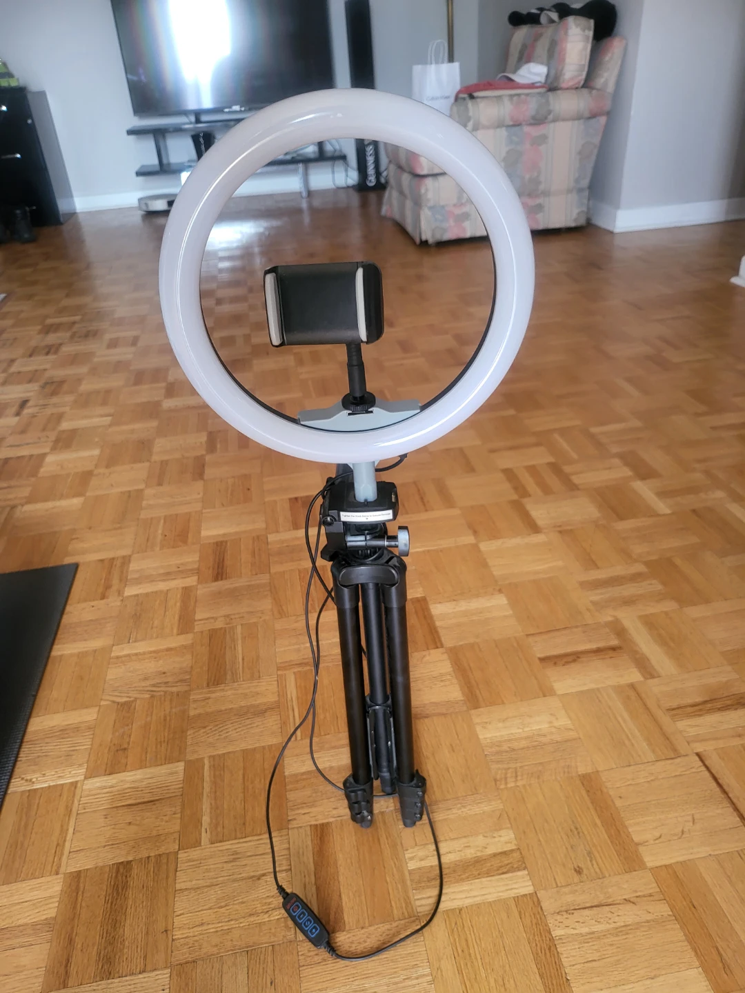 Ring Light with Tripod and Phone Mount - photo 2