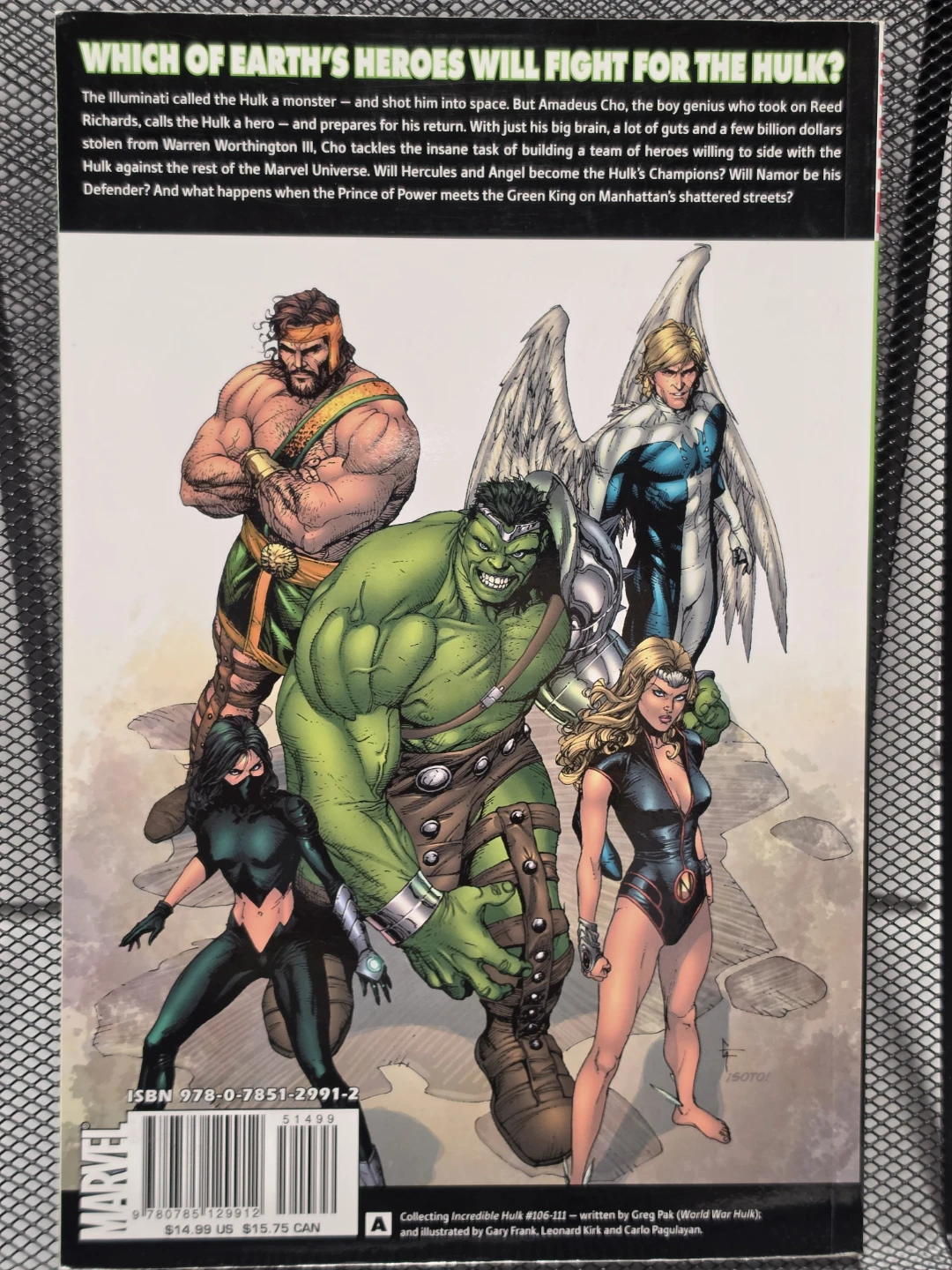 Marvel The Incredible Hulk World War Hulk Comic Book - photo 2