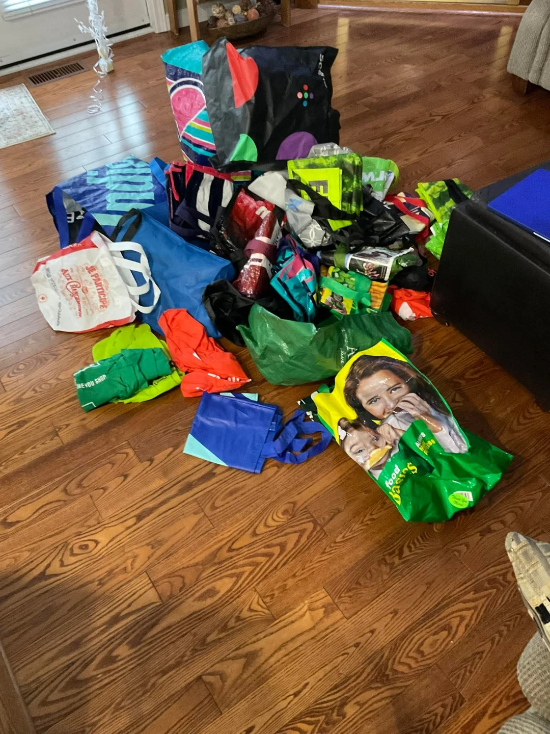 Assorted Reusable Shopping Bags