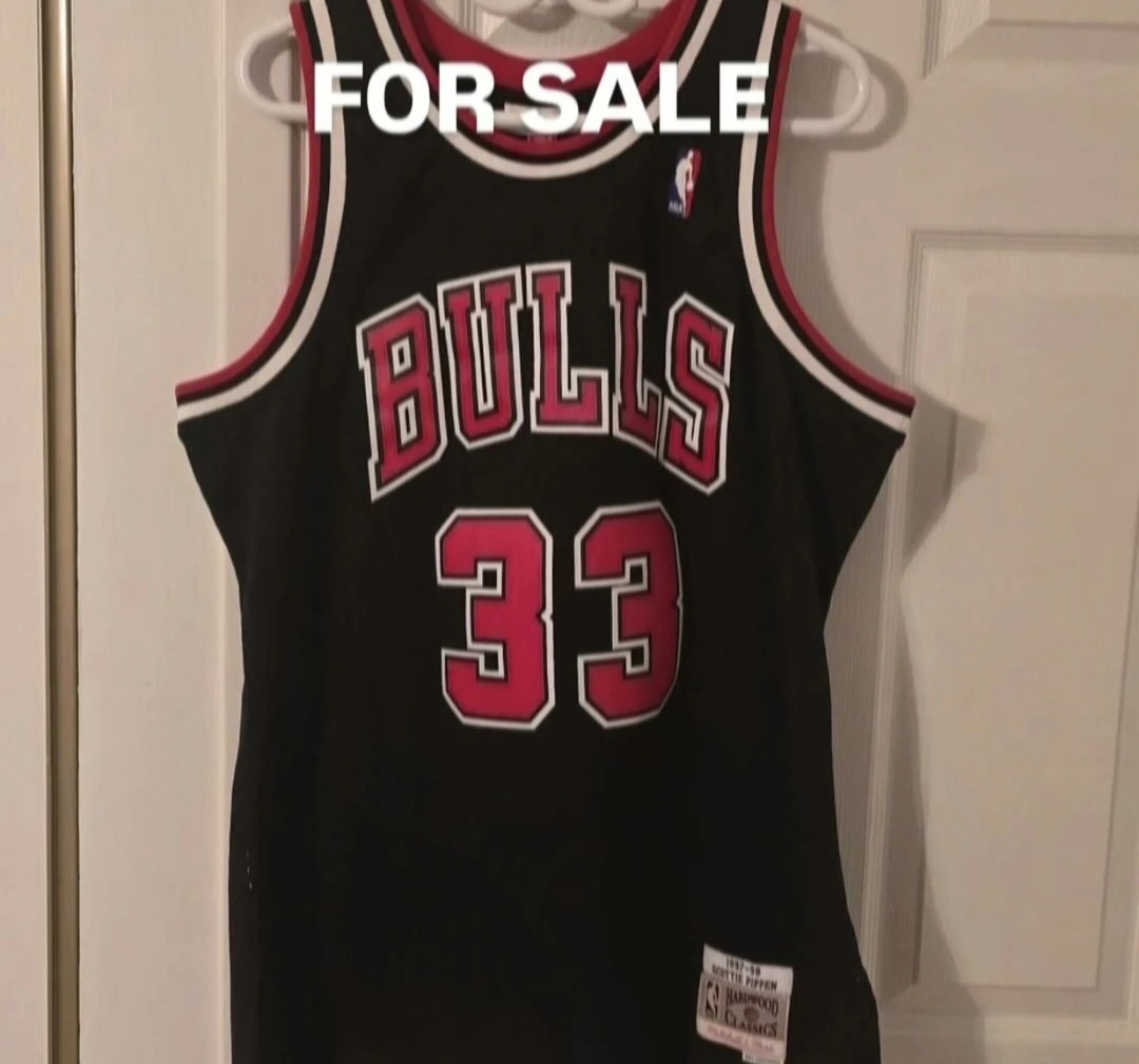 Scottie Pippen Stitched Harwood classic Mitchell & Ness
