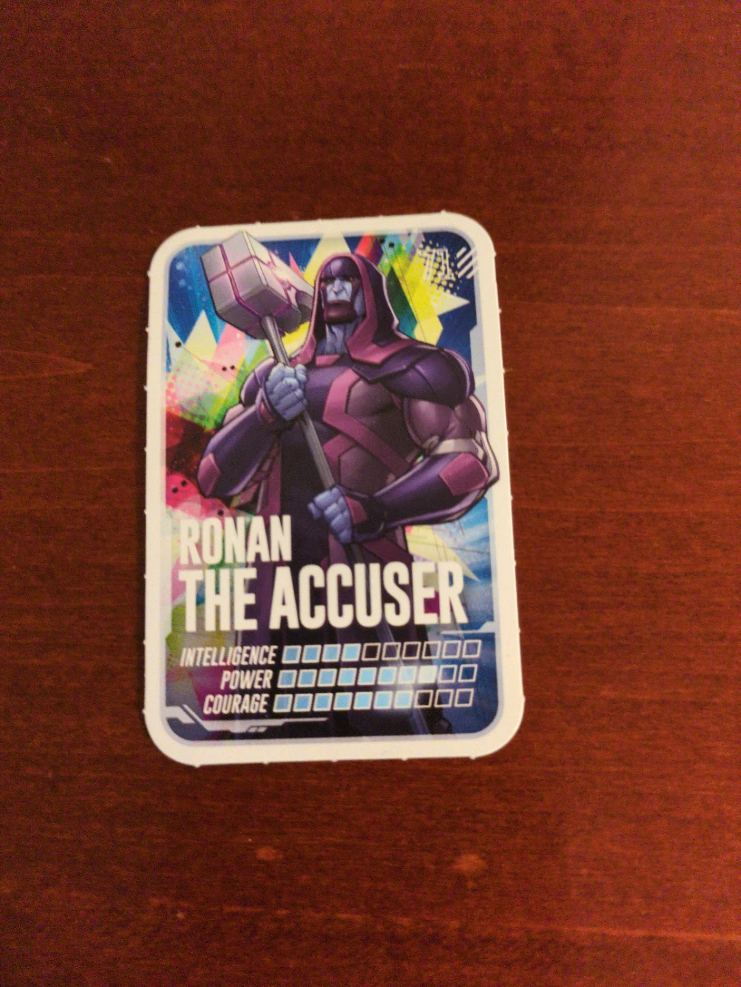 Marvel Ronan the Accuser Trading Card - photo 2
