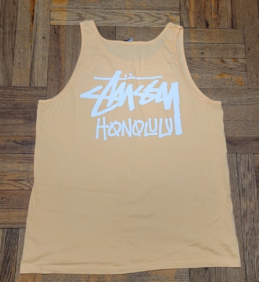 Stüssy Honolulu Tank Top - Peach size XXL - photo 2