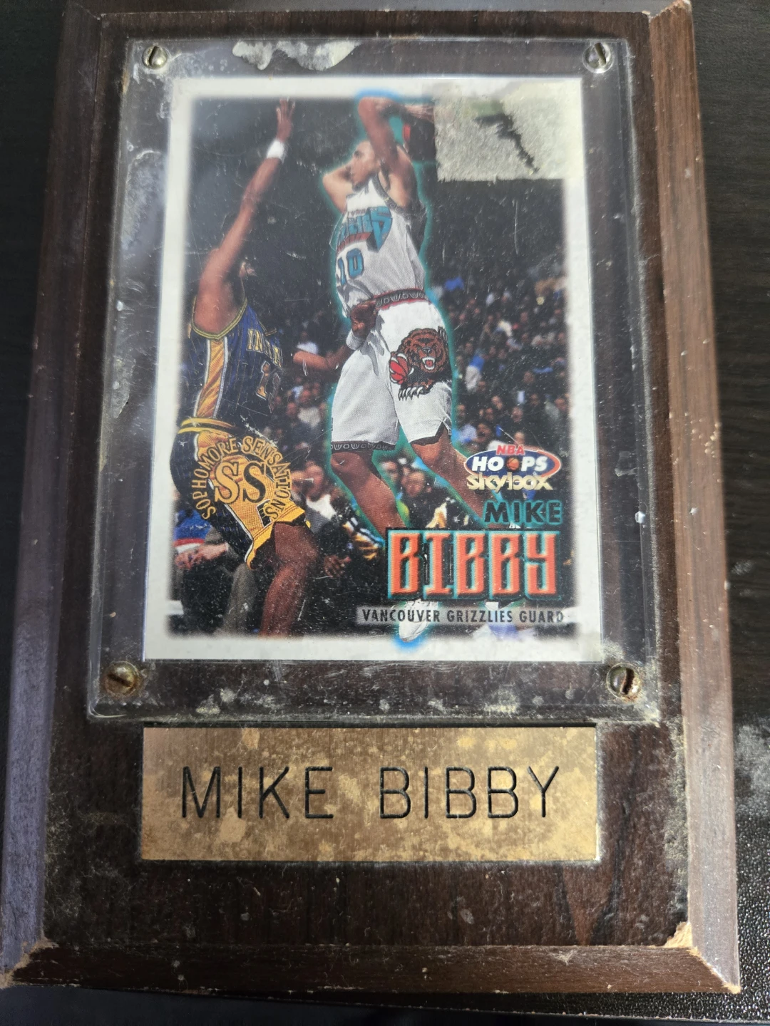Mike Bibby Vancouver Grizzlies Guard Collectible