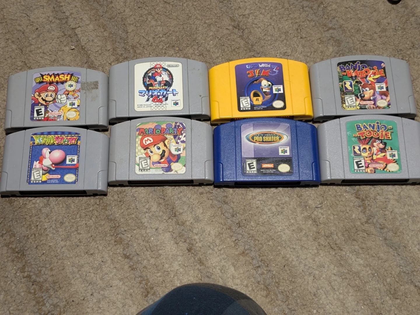 Nintendo N64 Console with 4 Controllers and Games - photo 3