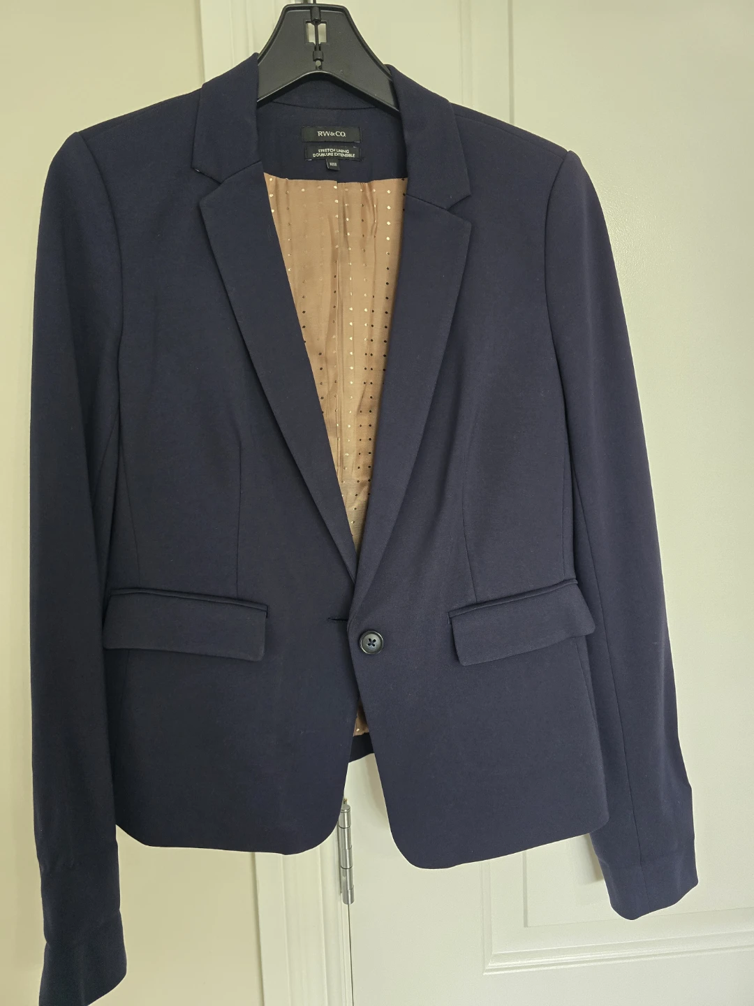 RW&CO. Navy Blue Blazer - Size M