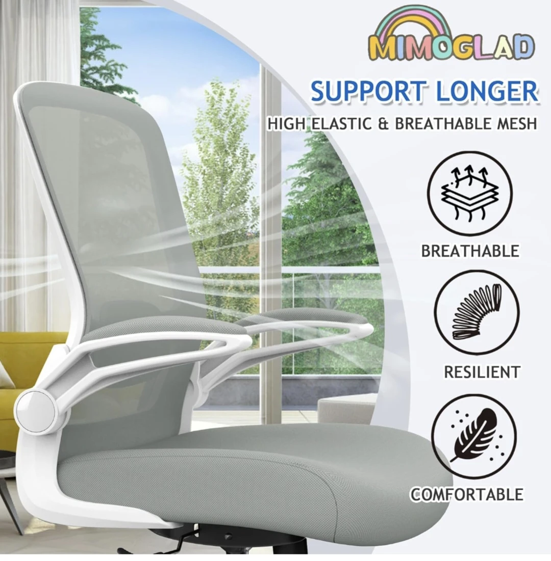 MIMOGLAD Ergonomic Office Chair - Grey - photo 4