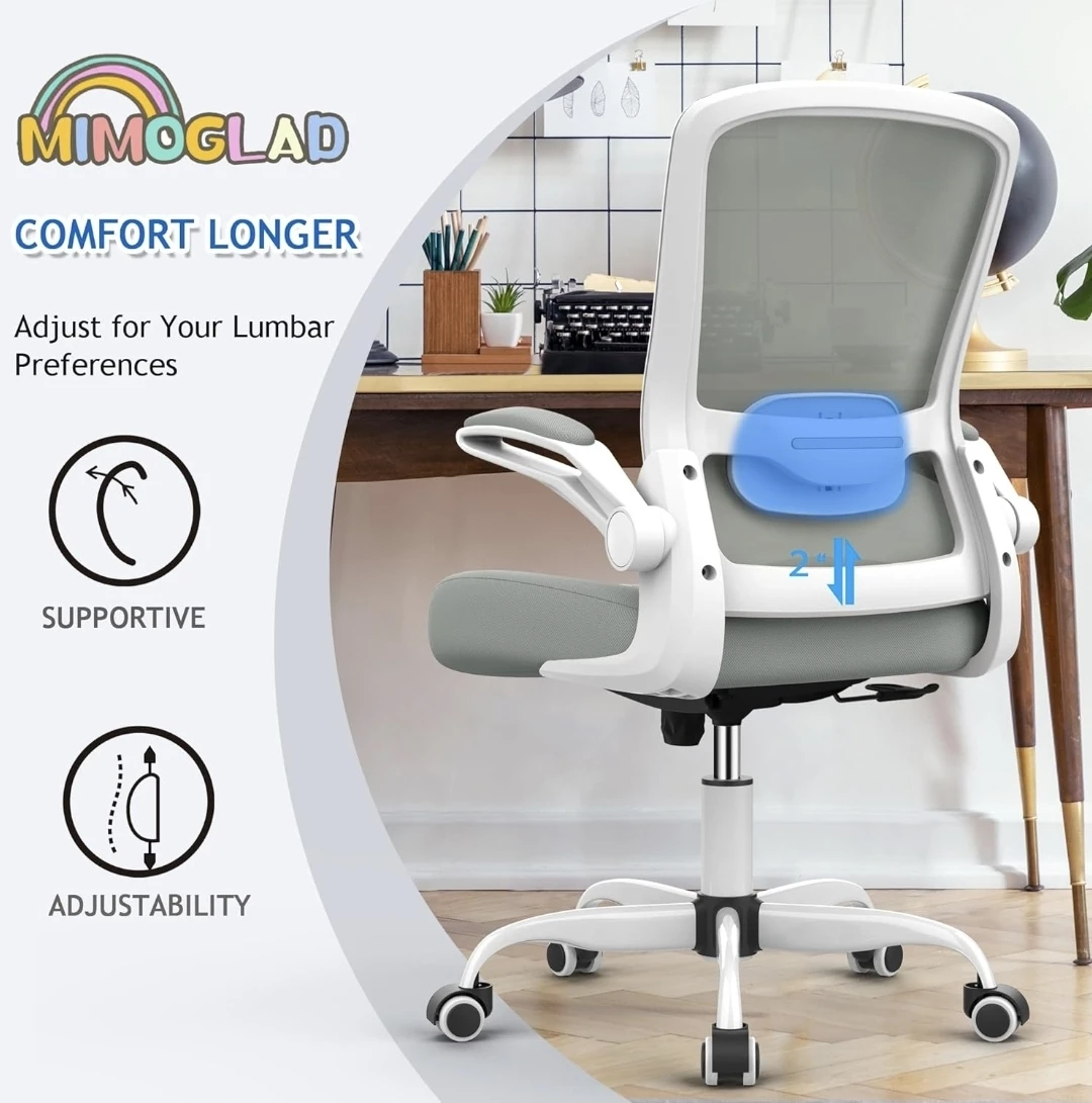 MIMOGLAD Ergonomic Office Chair - Grey - photo 5