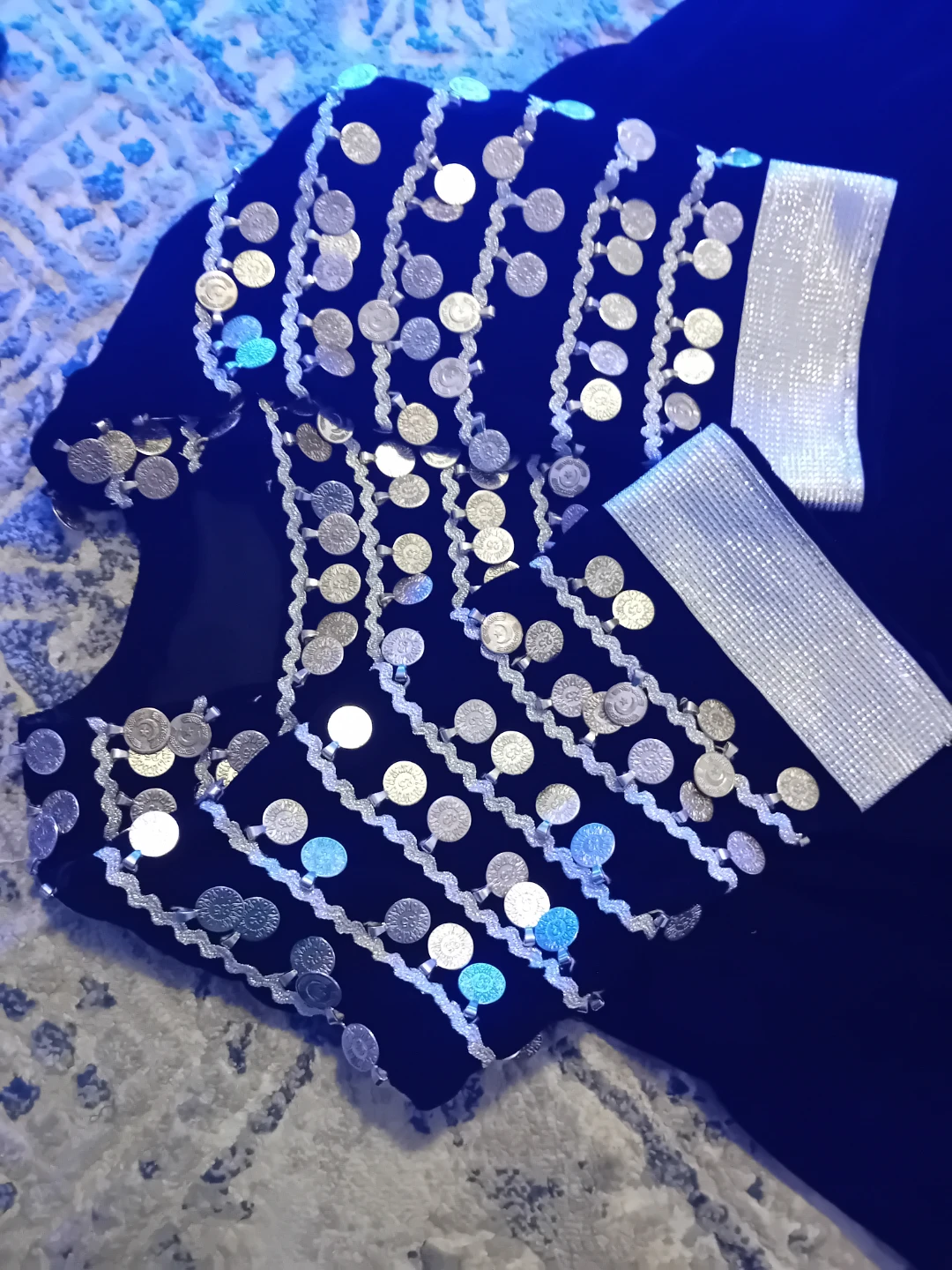 Black and Silver Embellished Traditional Outfit