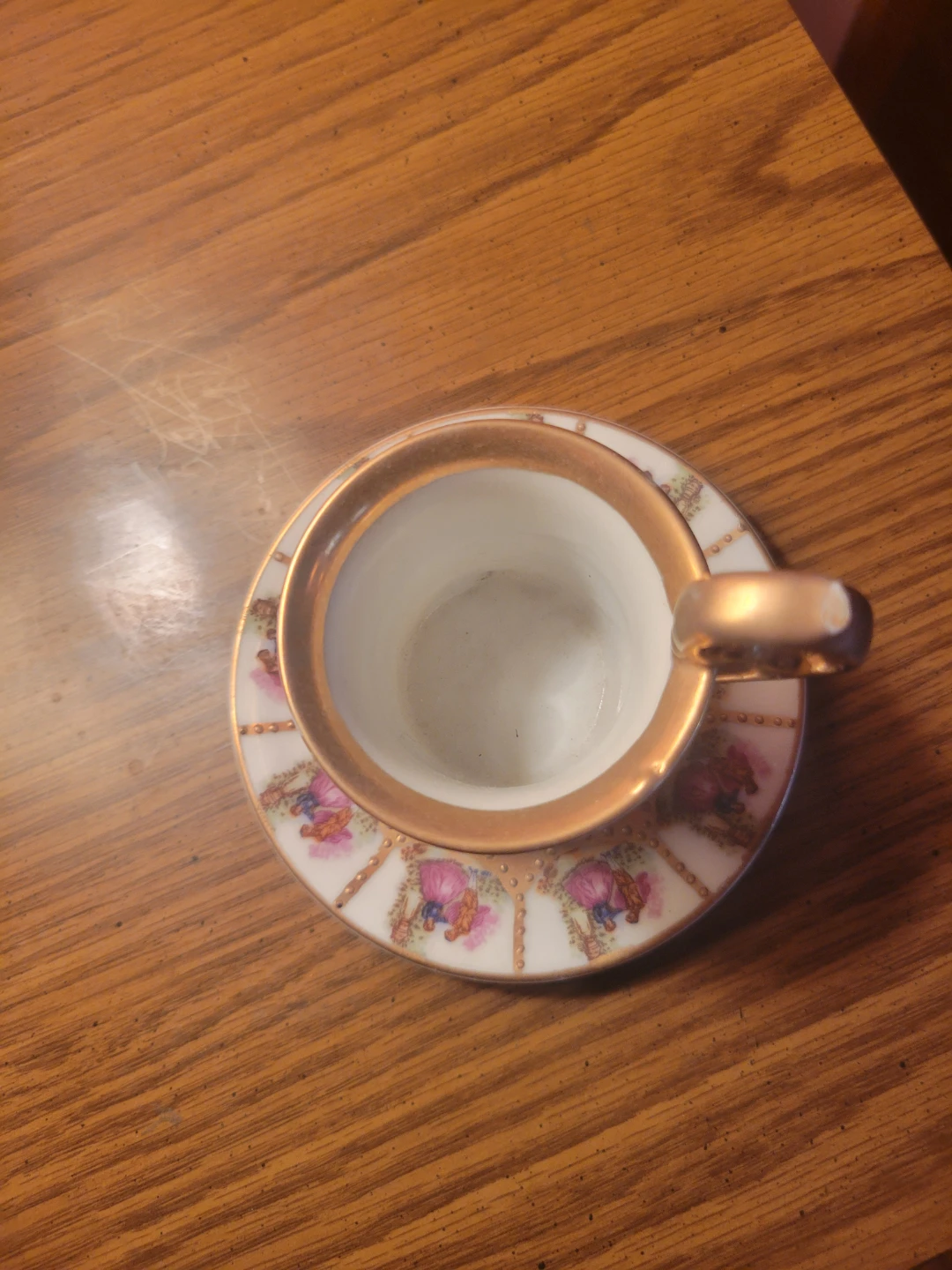 Vintage Decorative Cup and Saucer Set - photo 2