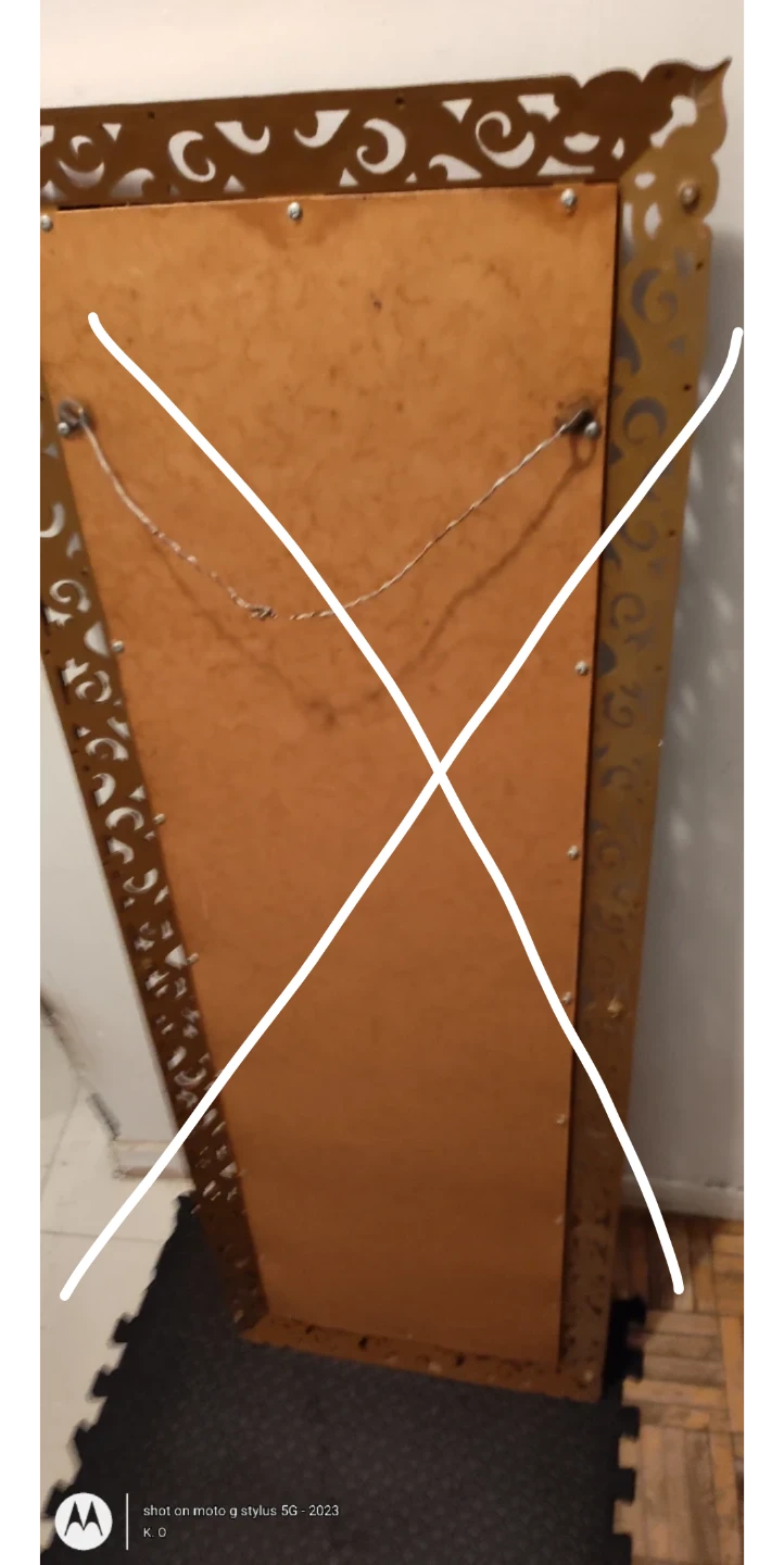 ⚽FREE Mirrors (Ornate Gold Full-Length & Large Rustic White) - photo 2