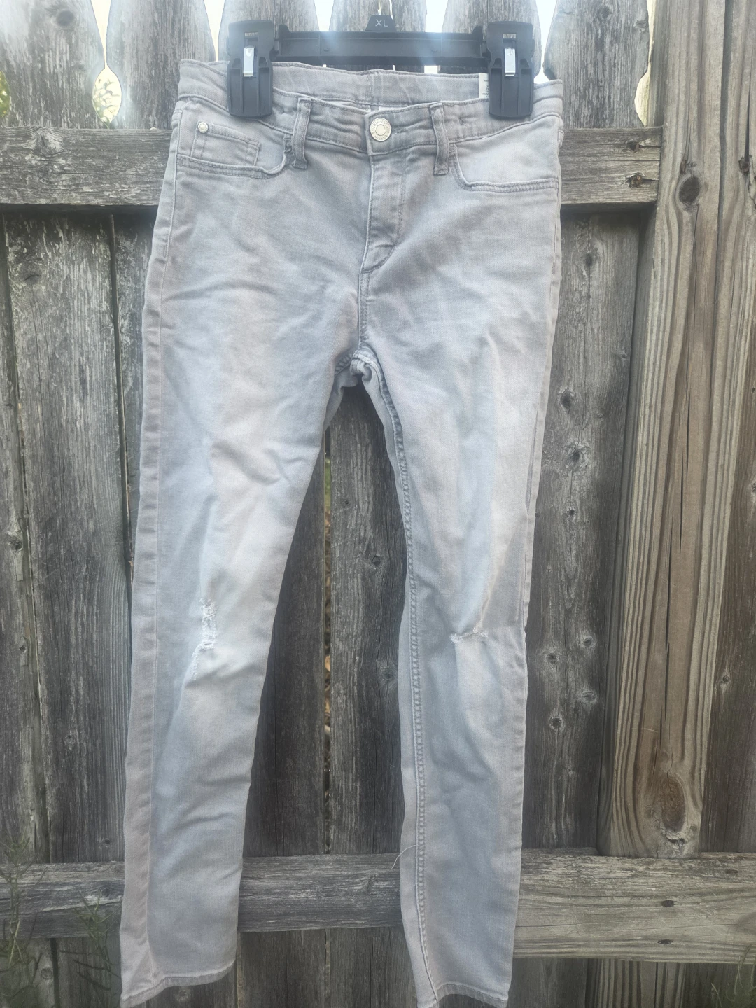 H&m girls Grey Skinny Fit Ankle Jeans