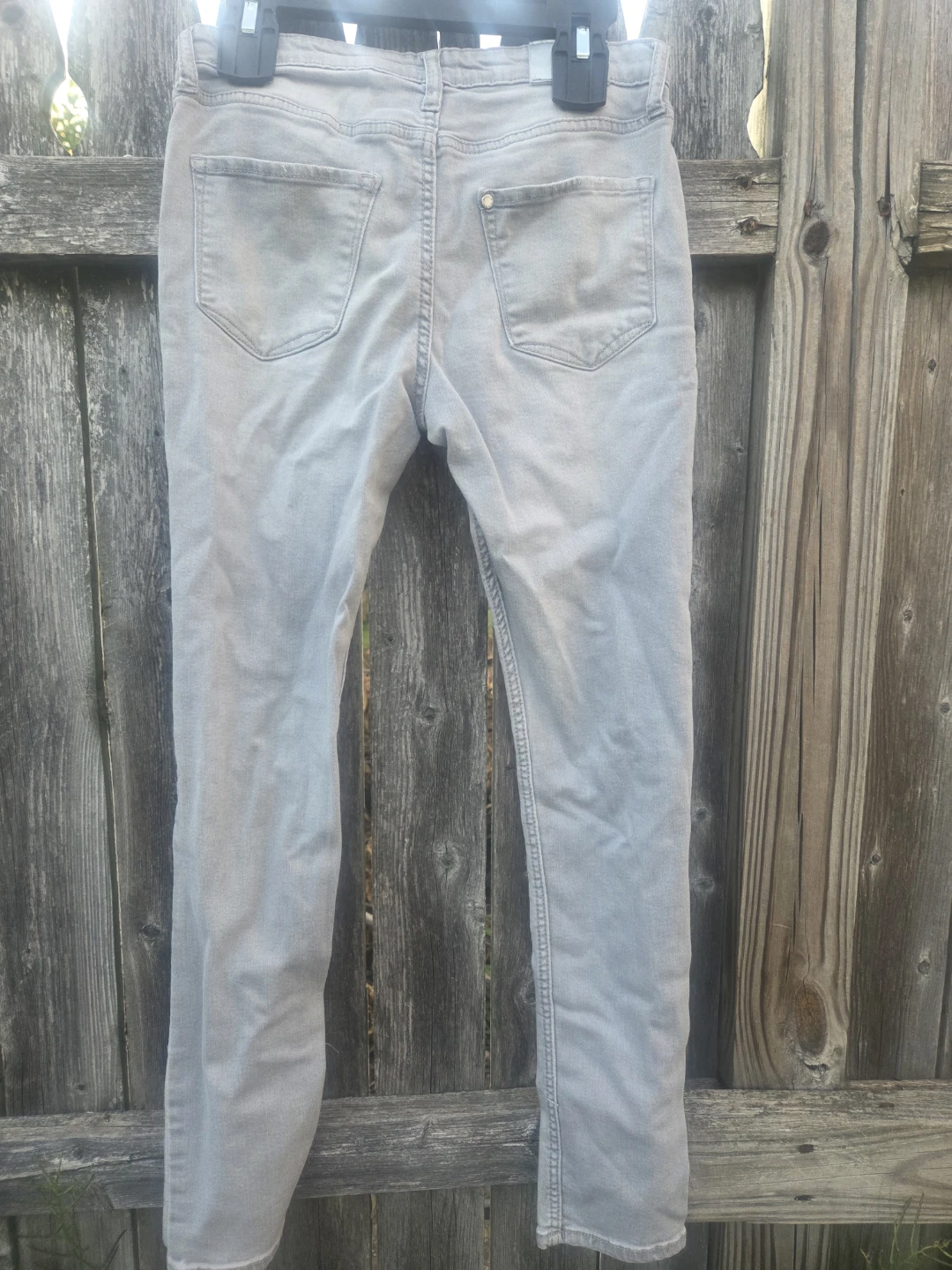 H&m girls Grey Skinny Fit Ankle Jeans - photo 4