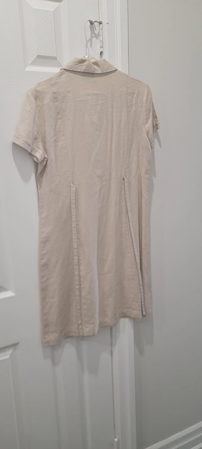 GAP Linen Blend Button-Up Dress - photo 2