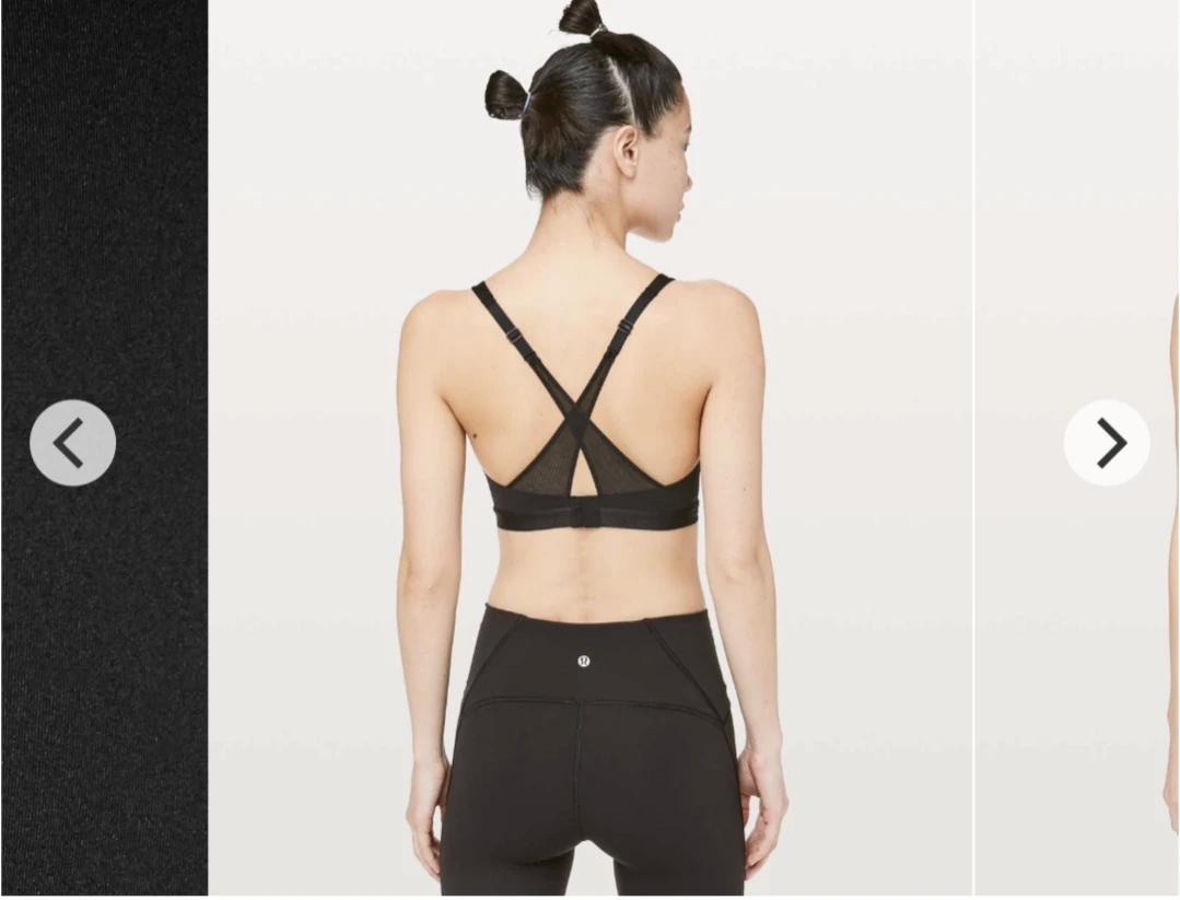 Lululemon Up For It Bra - Olive Green - Size 36A