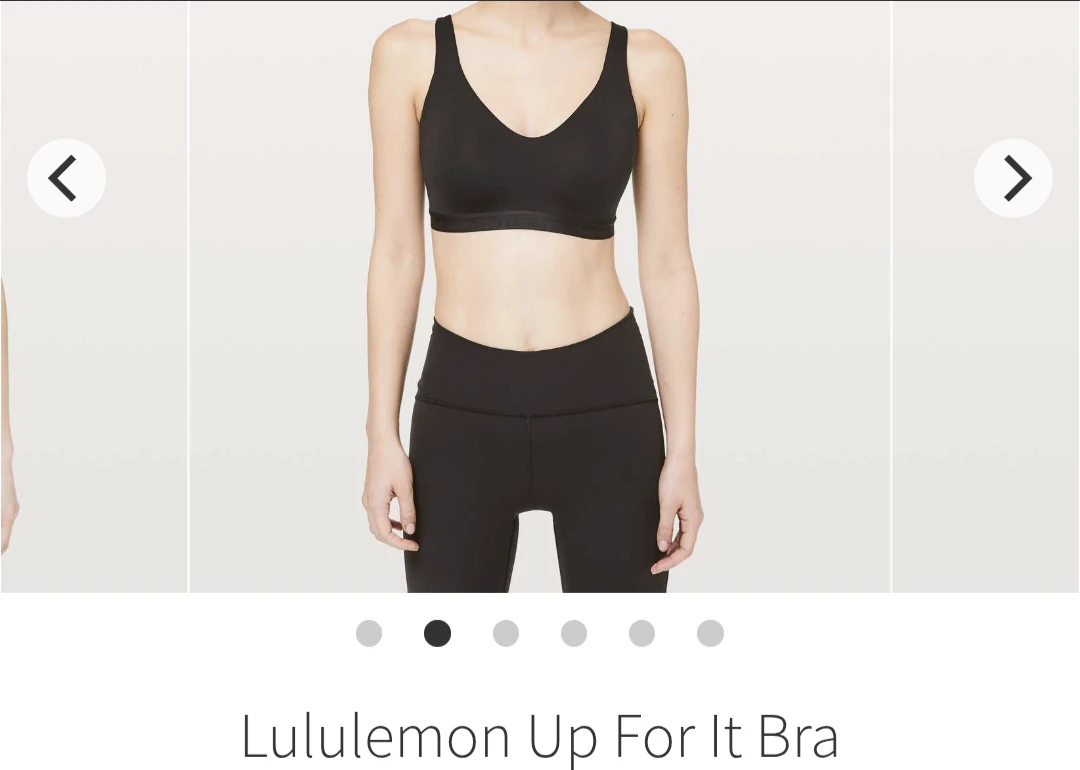 Lululemon Up For It Bra - Olive Green - Size 36A - photo 2