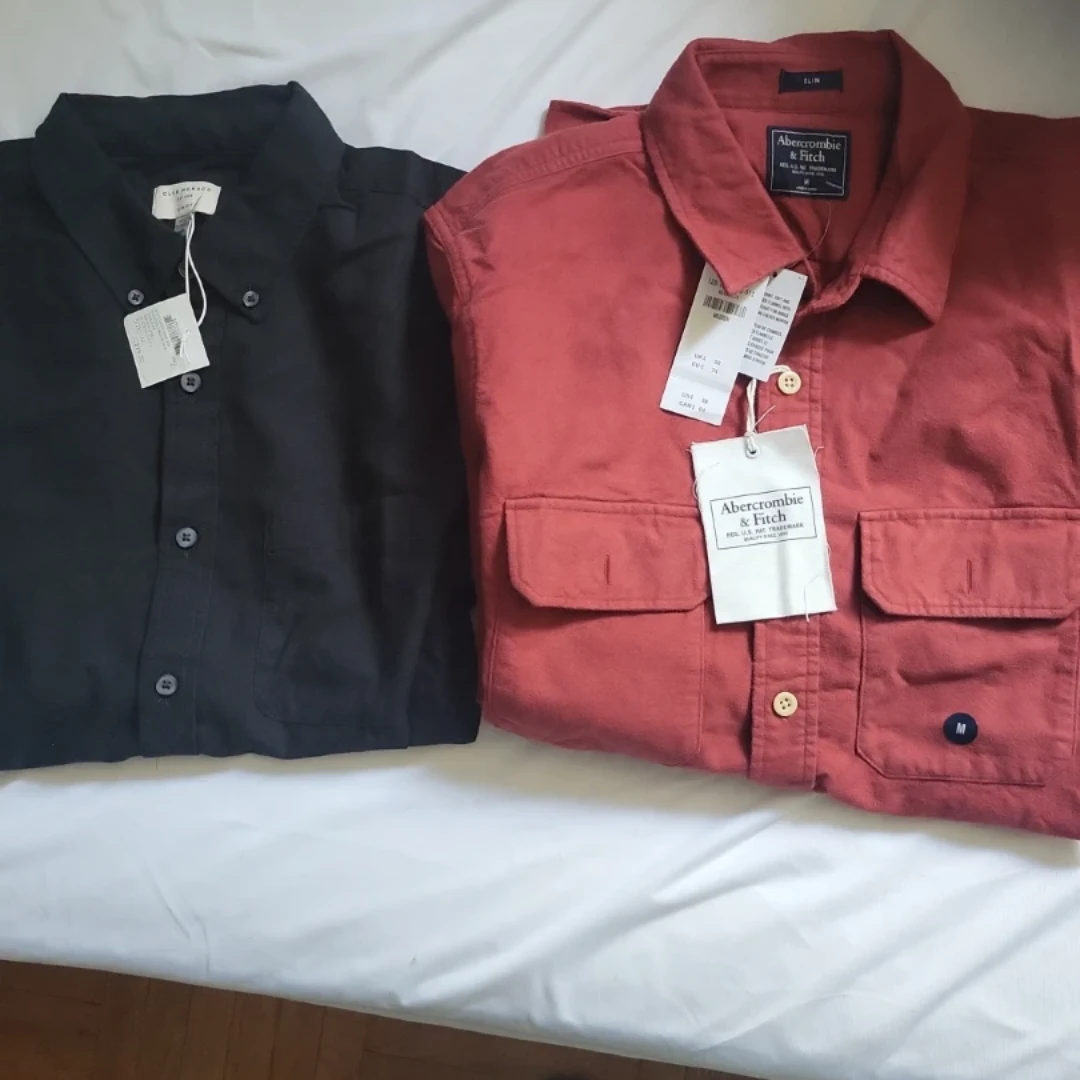 NEW Abercrombie & Fitch Men's Shirts (2-pack)