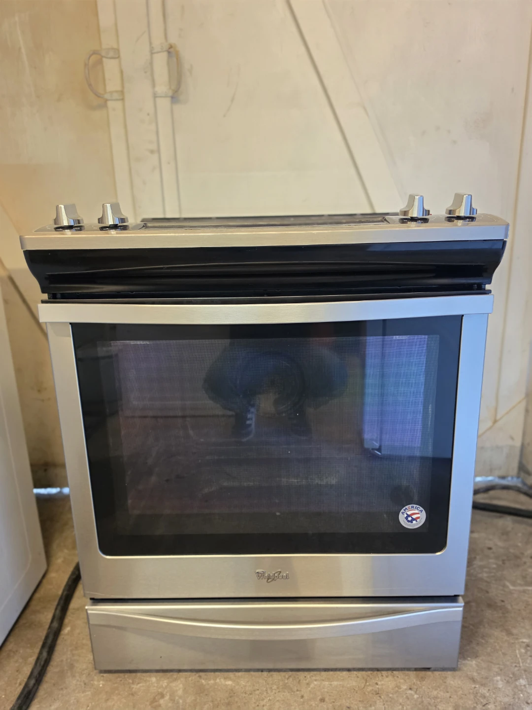 Whirlpool-Steel Electric Range 30" - Delivery Available - photo 2