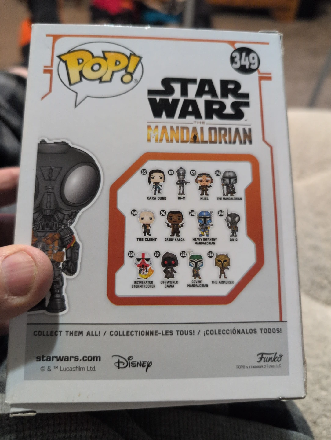 Funko Pop! Star Wars The Mandalorian Q9-0 #349 - photo 3