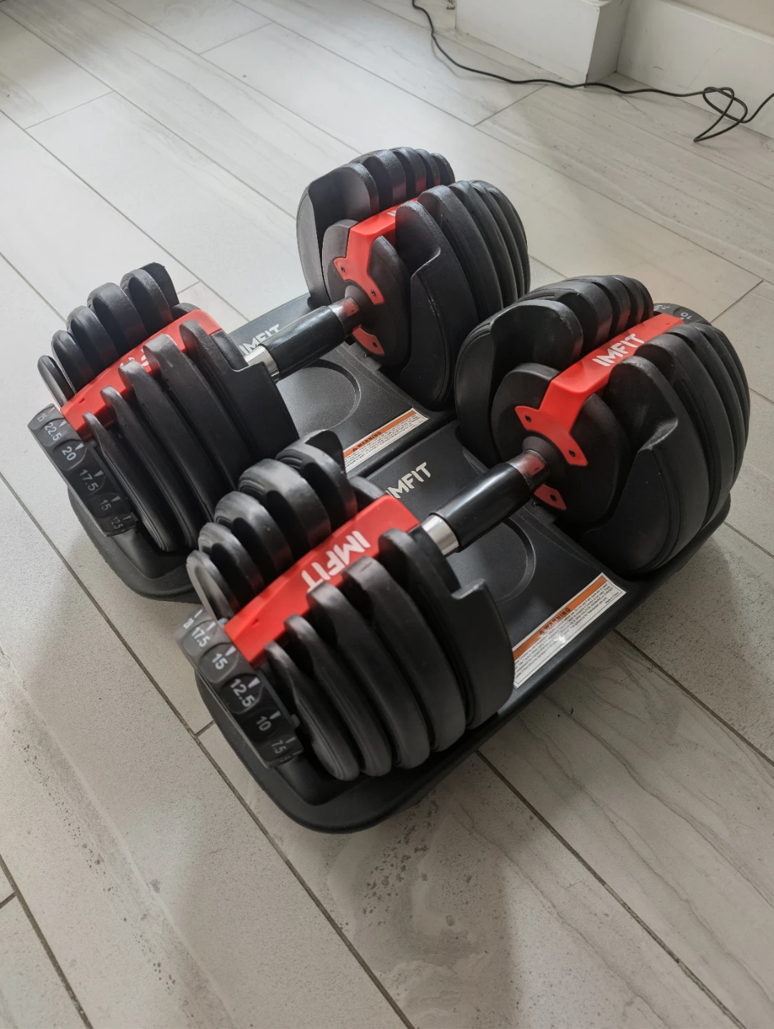IMFIT Adjustable Dumbbells Set