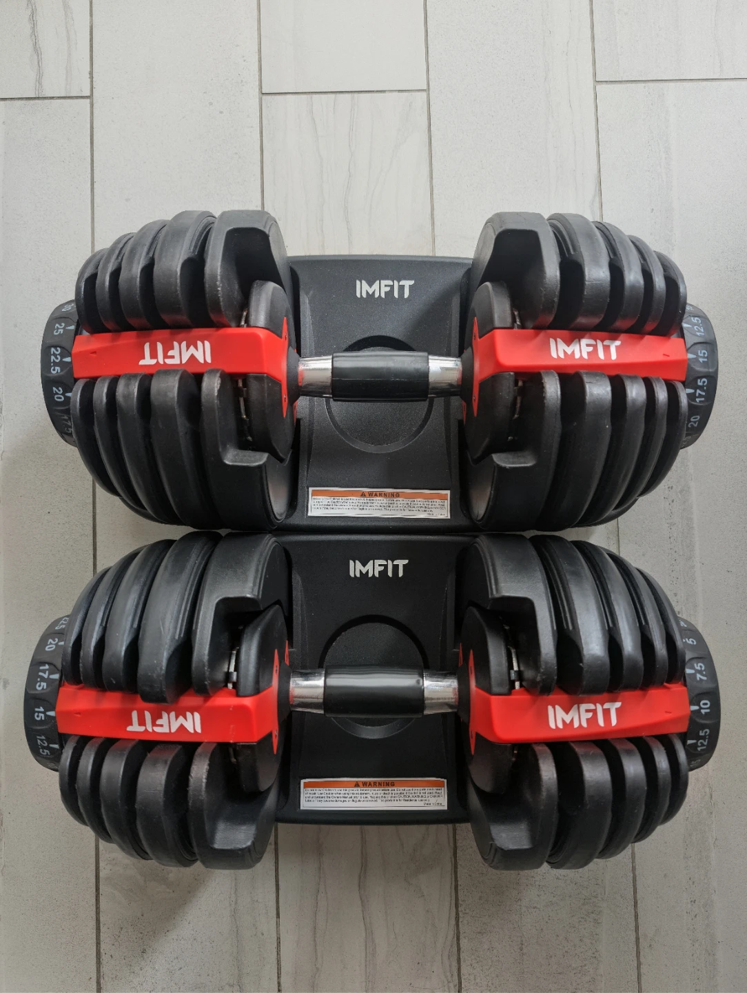 IMFIT Adjustable Dumbbells Set - photo 2