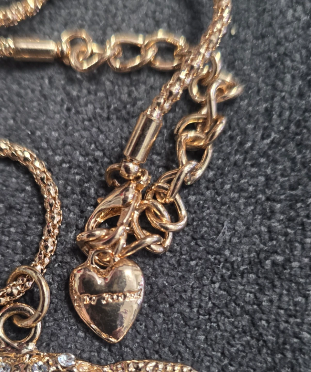 Betsey Johnson Gold tone Cheetah head necklace - photo 3