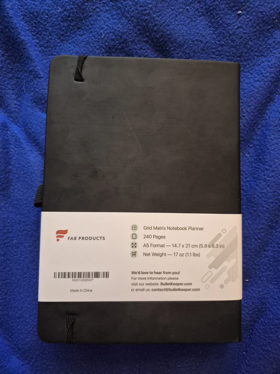 Bullet Keeper Grid Matrix Notebook Planner - A5 - photo 2