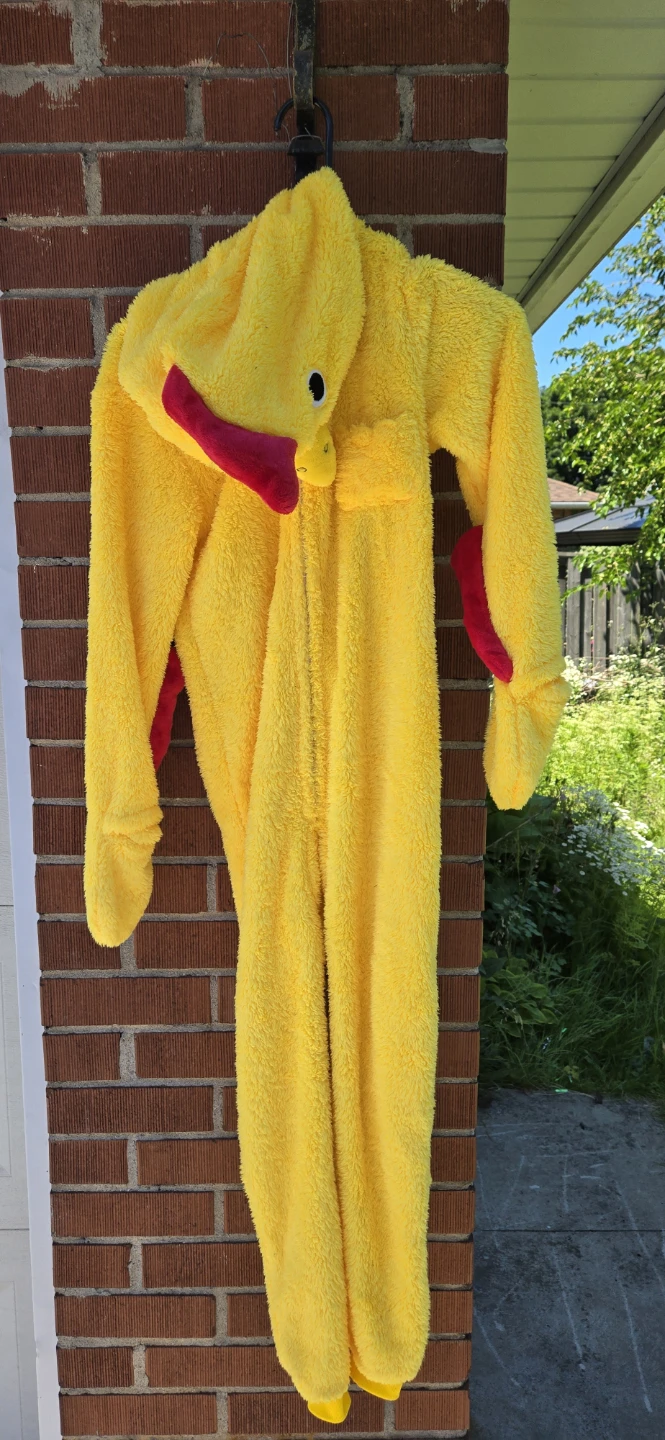 Yellow Duck Kigurumi Pajamas