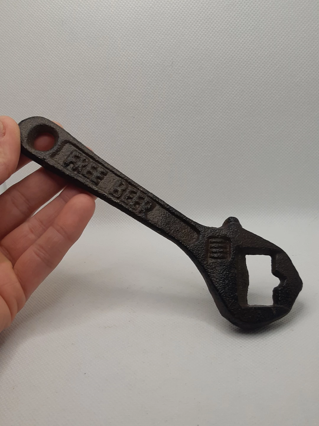 Vintage Wrench inspired Cast Iron Bottle Opener