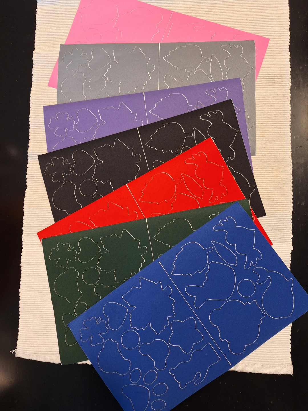 7 Sheets Nylon Repair Patches