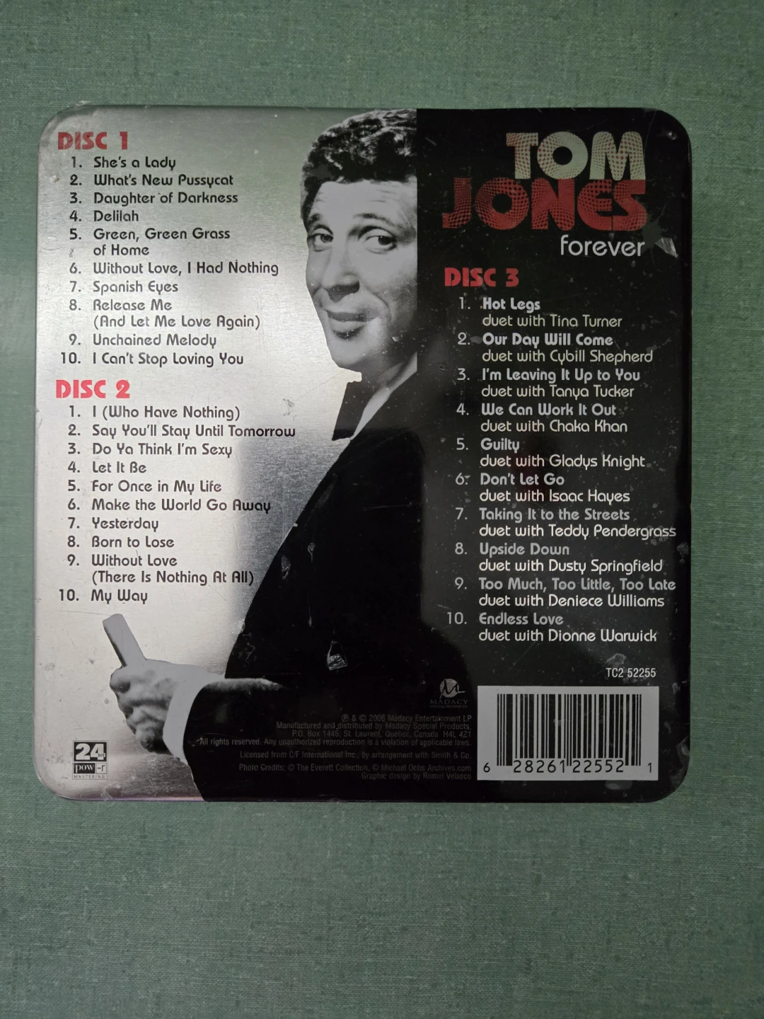 TOM JONES Forever cds - photo 2